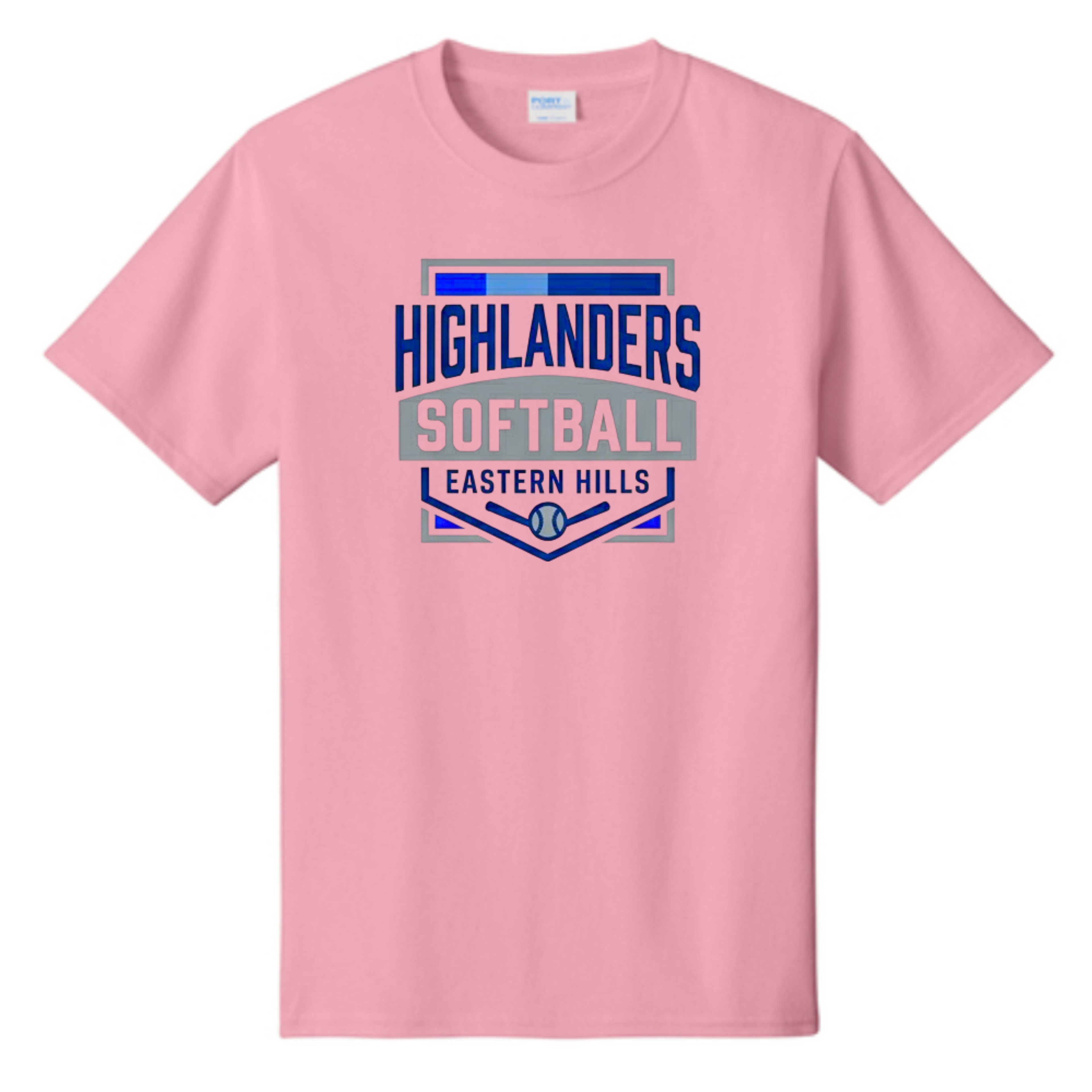 Eastern Hills Softball - Highlanders Badge Tee