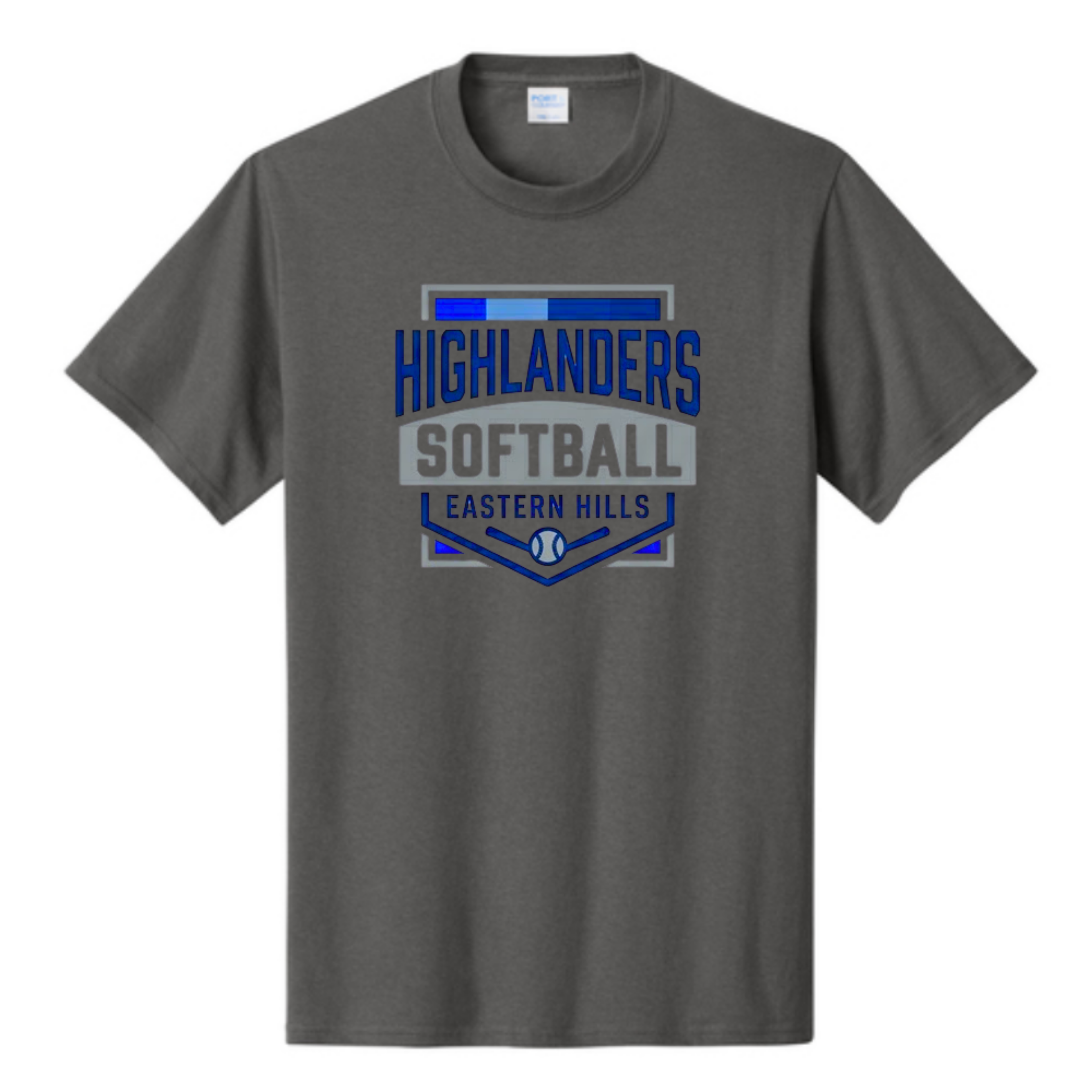Eastern Hills Softball - Highlanders Badge Tee