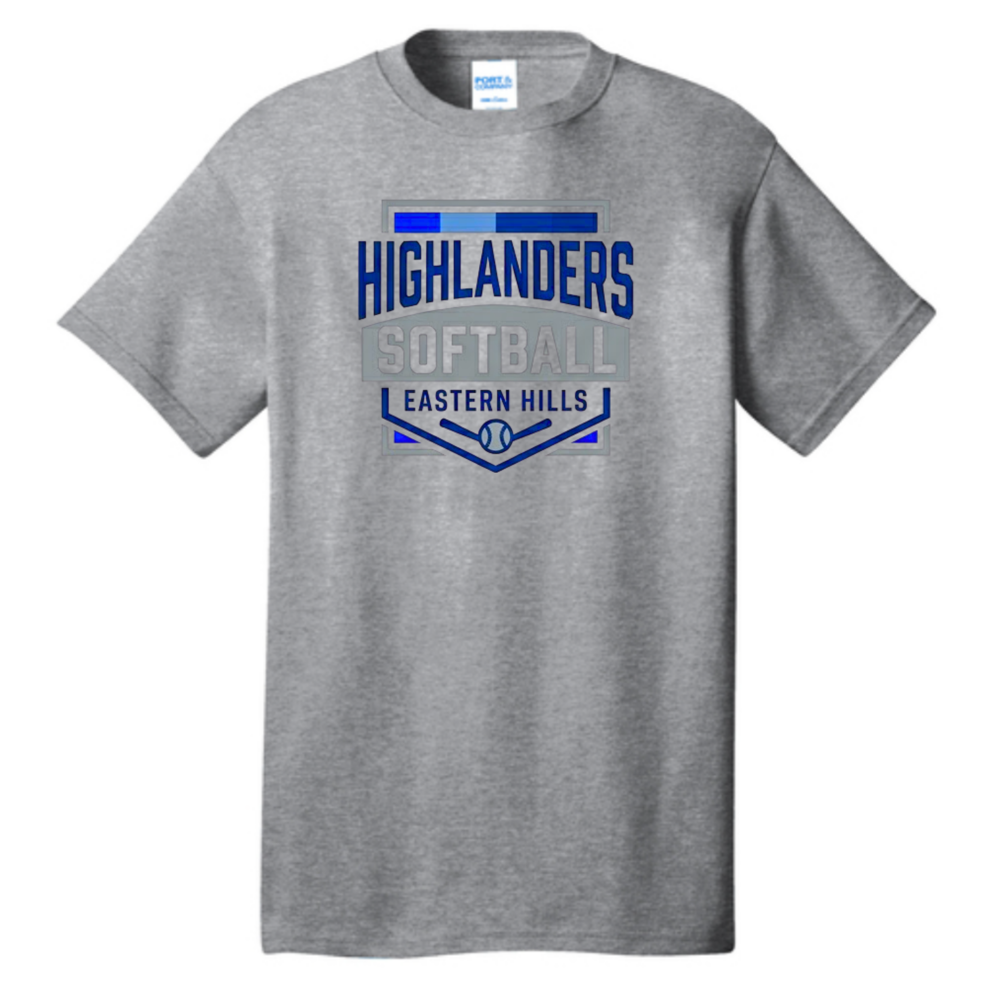 Eastern Hills Softball - Highlanders Badge Tee