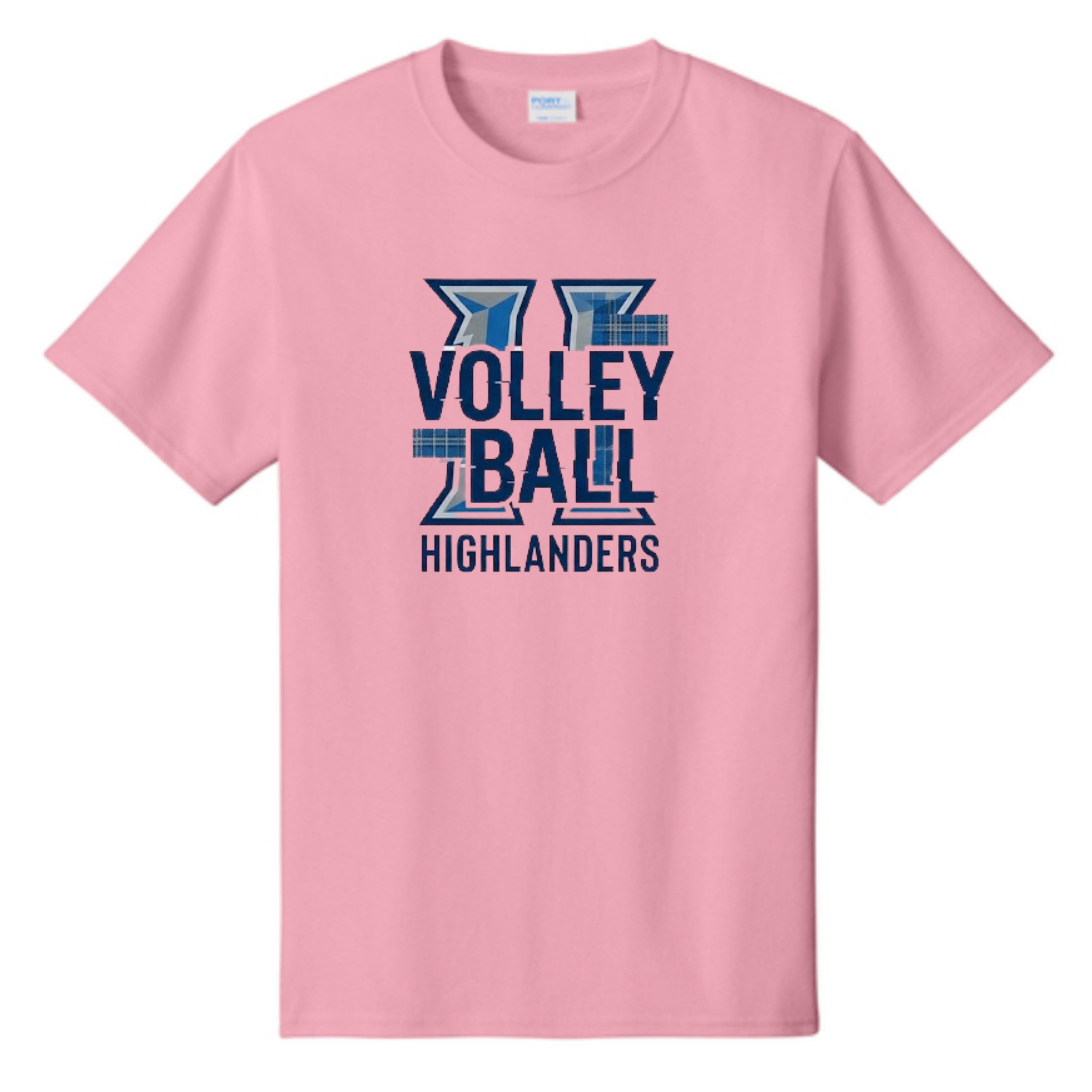 Eastern Hills Volleyball - Plaid Tee