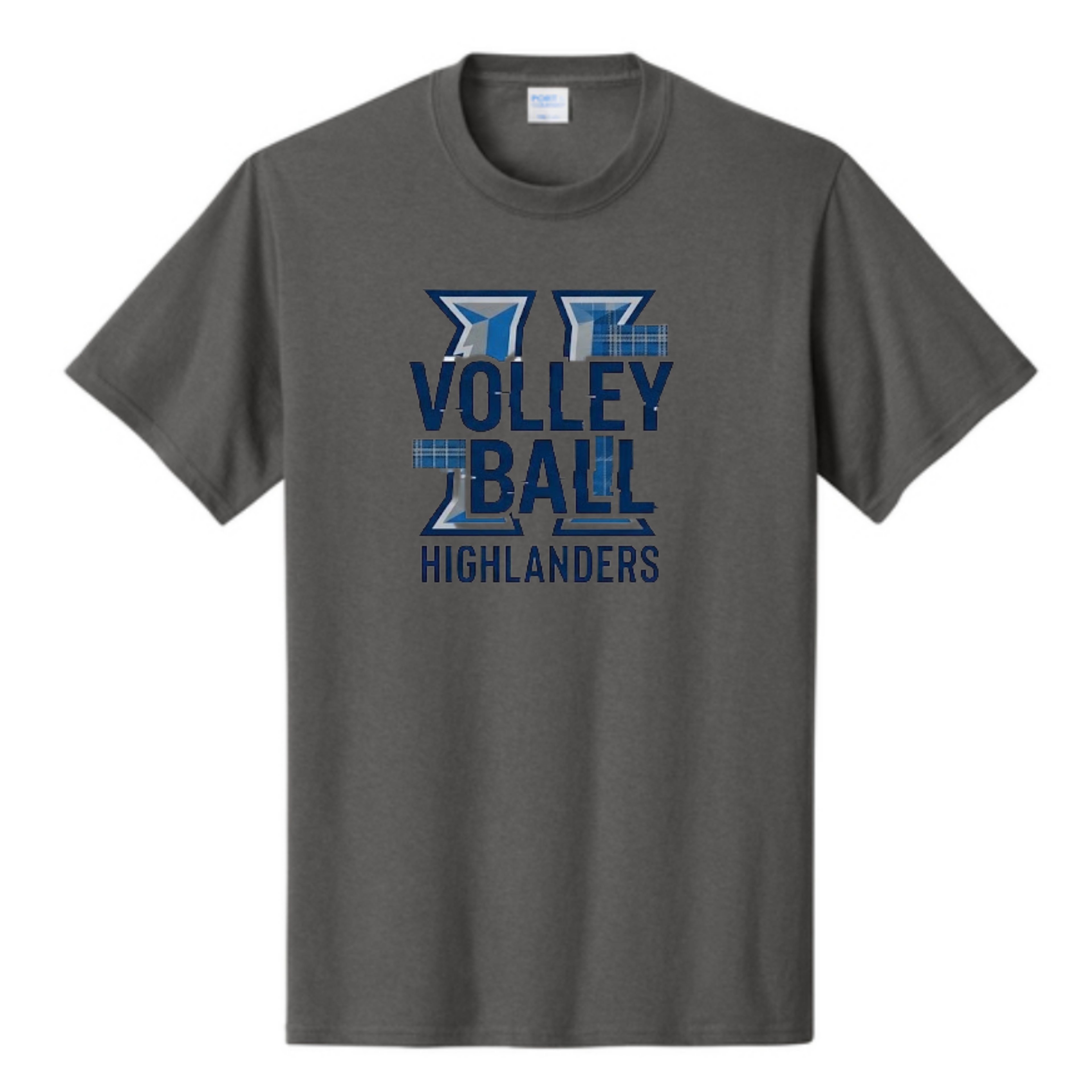 Eastern Hills Volleyball - Plaid Tee