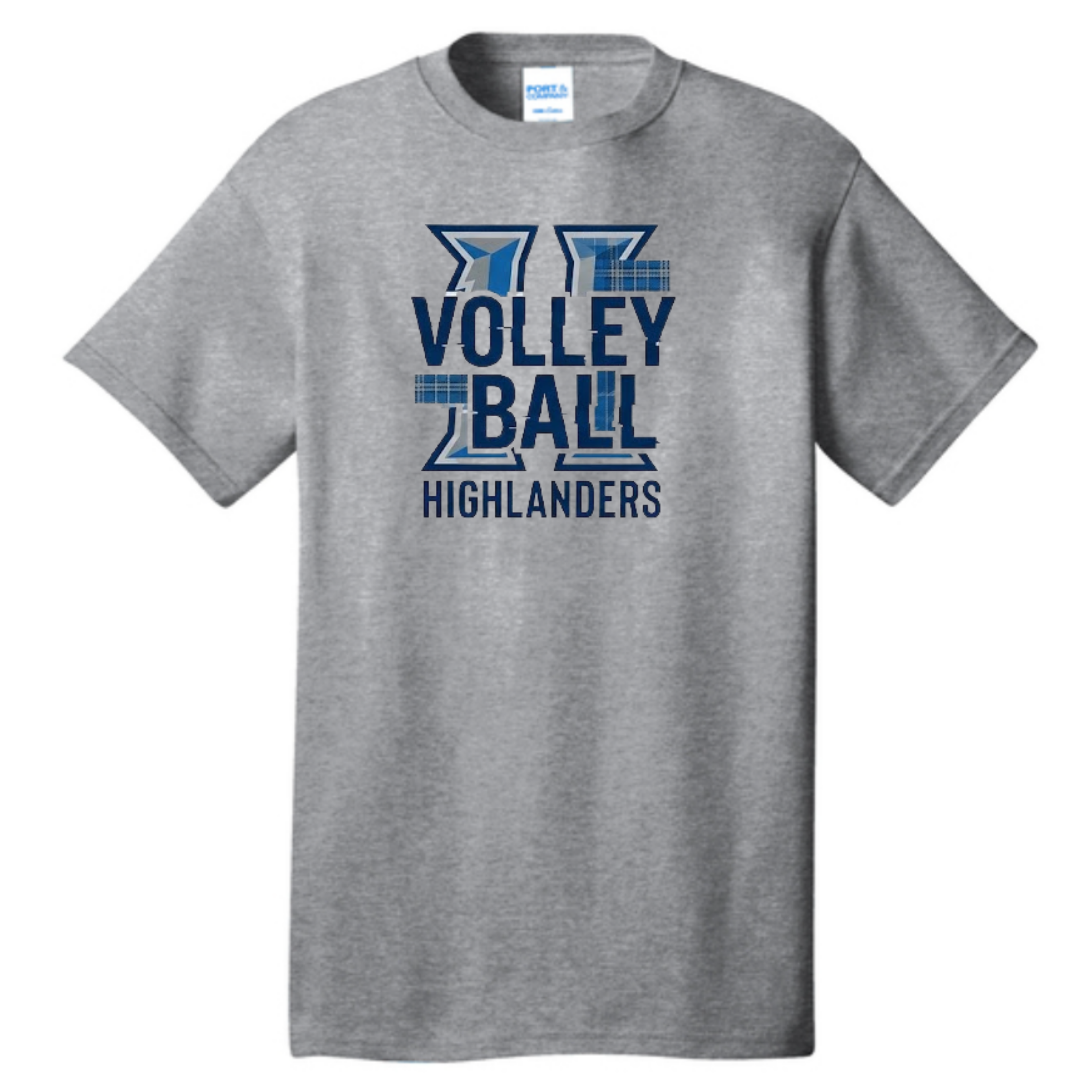 Eastern Hills Volleyball - Plaid Tee