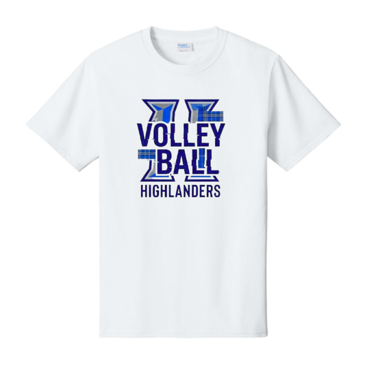 Eastern Hills Volleyball - Plaid Tee
