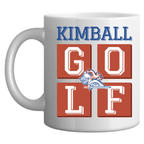 Dallas Kimball Golf - BIG BLOCK Coffee Cup