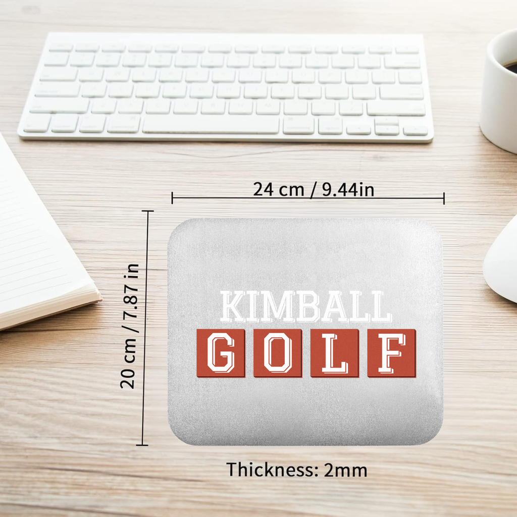 Dallas Kimball Golf - BIG BLOCK Mouse Pad