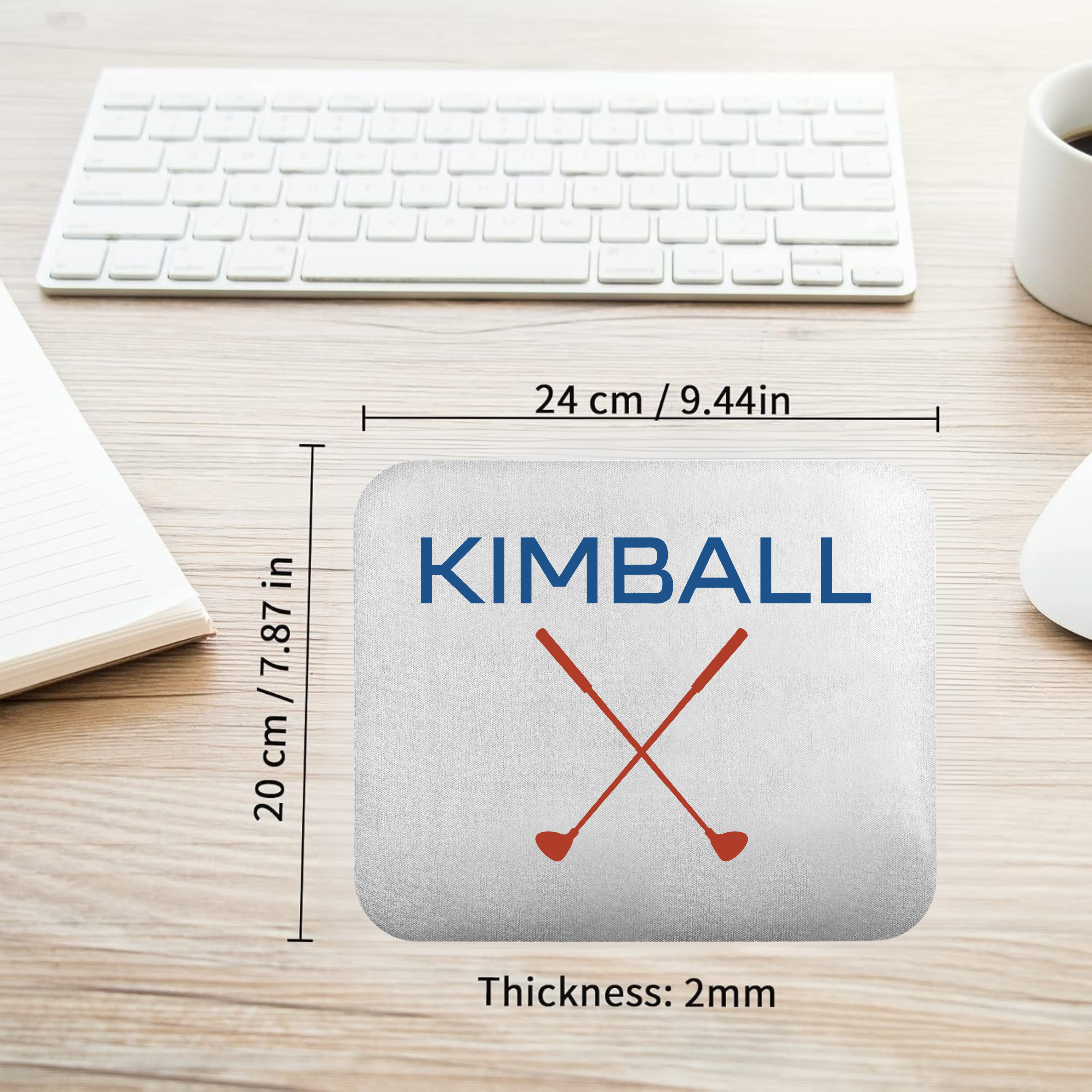 Dallas Kimball Golf - Cross Mouse Pad