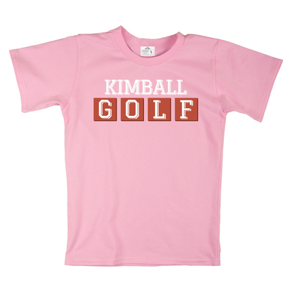 Dallas Kimball Golf - BIG BLOCK T-Shirt