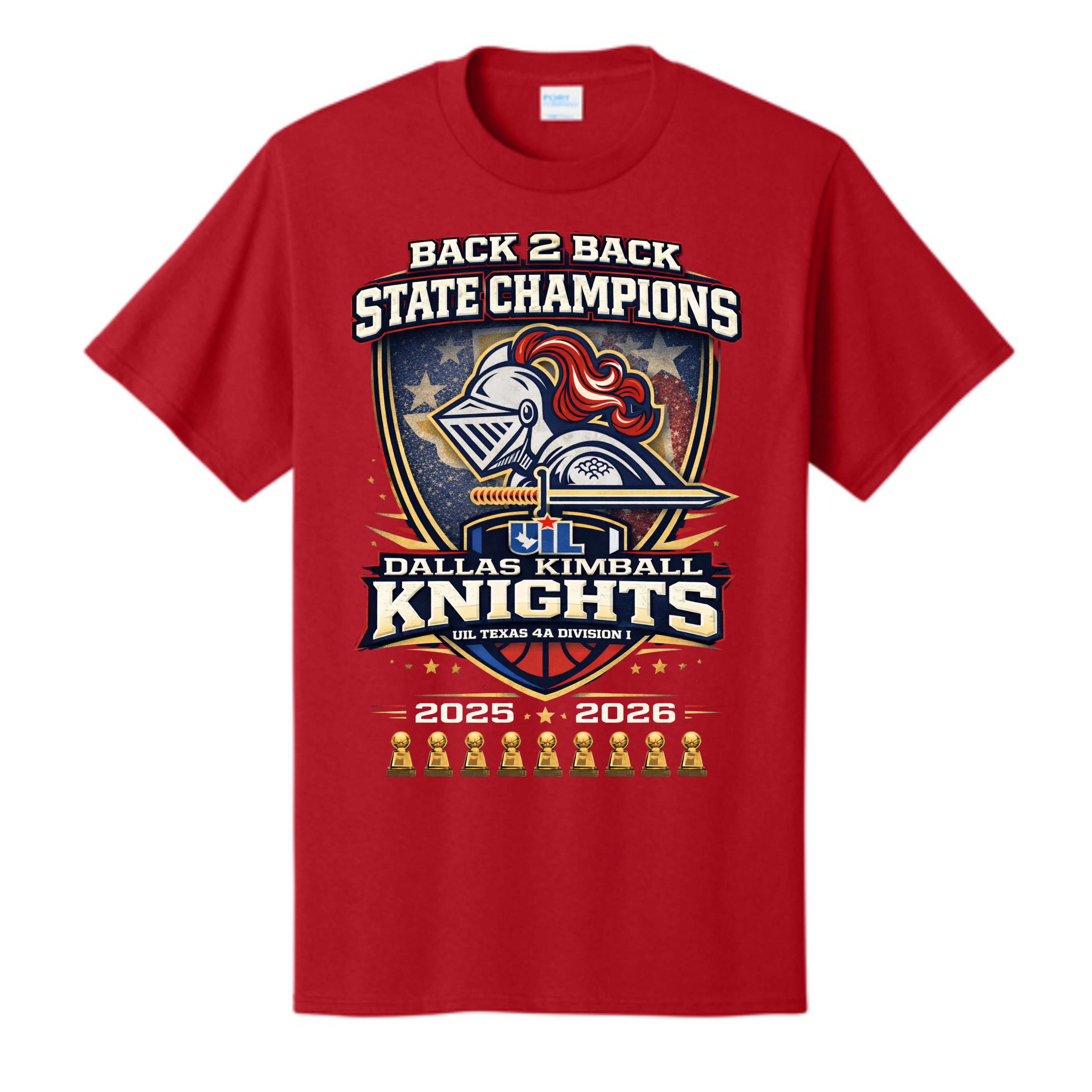 Dallas Kimball Basketball - The Reigh Continues Back 2 Back State Champions