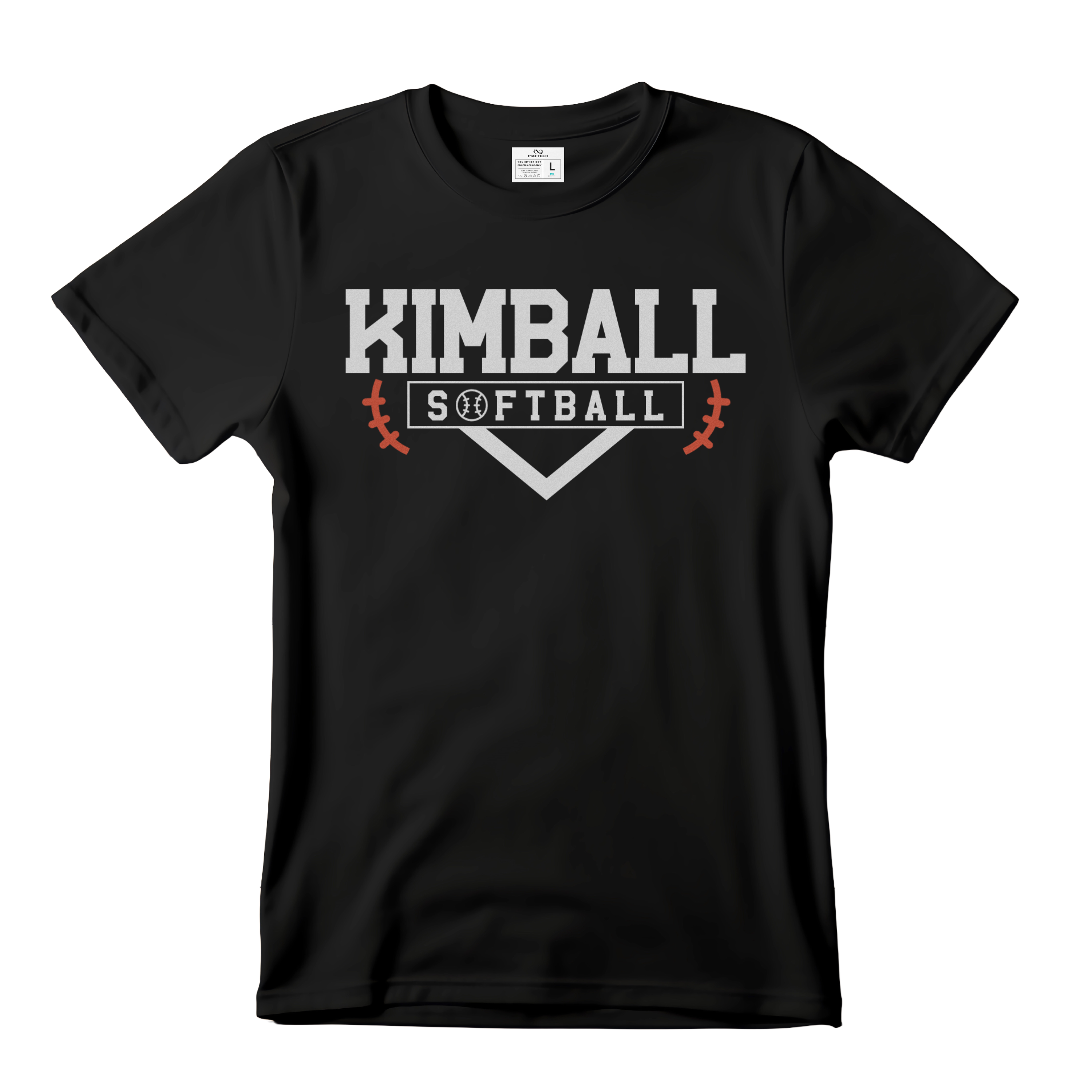 Dallas Kimball Softball: Official "Diamond" Graphic Tee – Shine Under Pressure