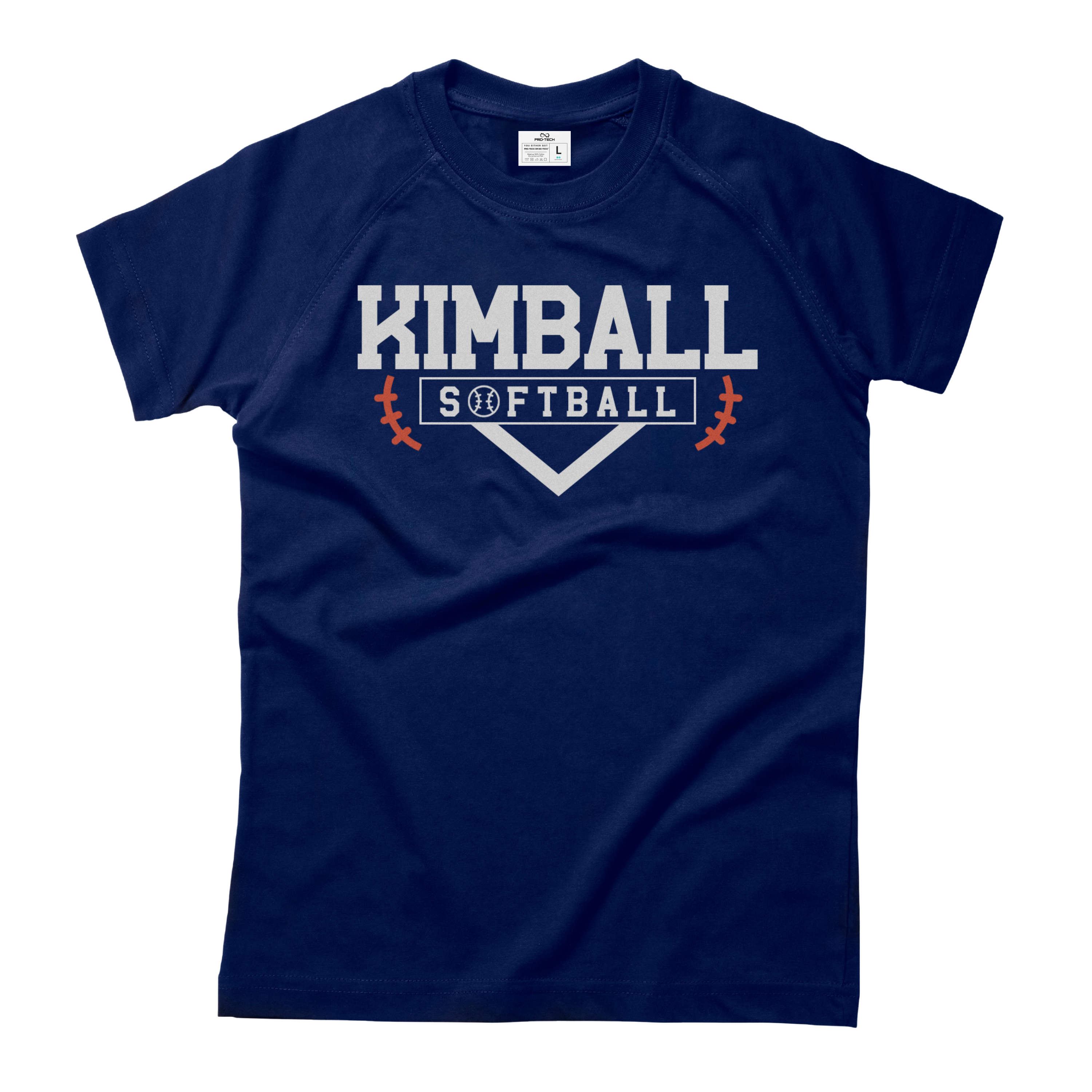 Dallas Kimball Softball: Official "Diamond" Graphic Tee – Shine Under Pressure