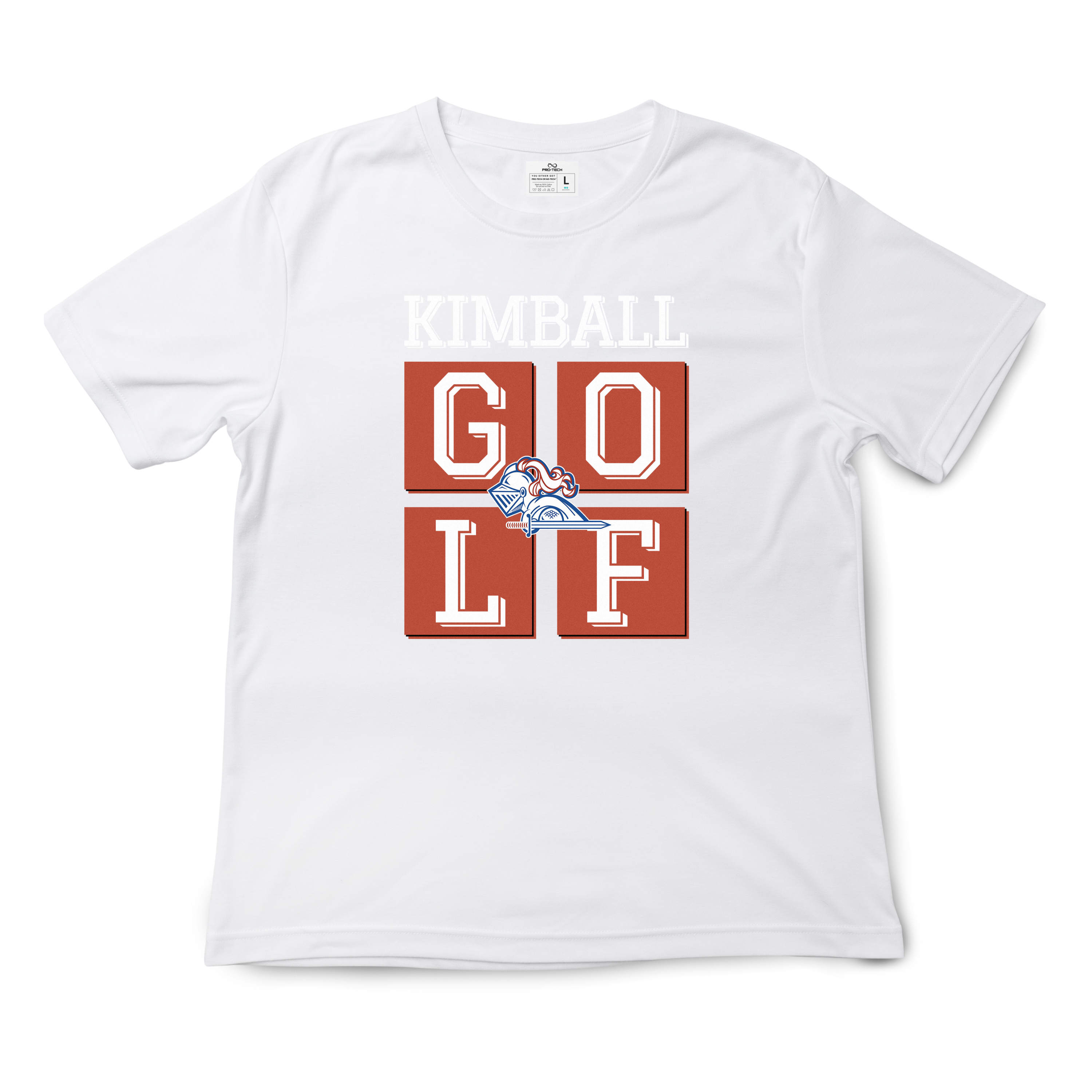 Dallas Kimball Golf T-Shirt - Squared Edition | Official Knights Spirit Wear