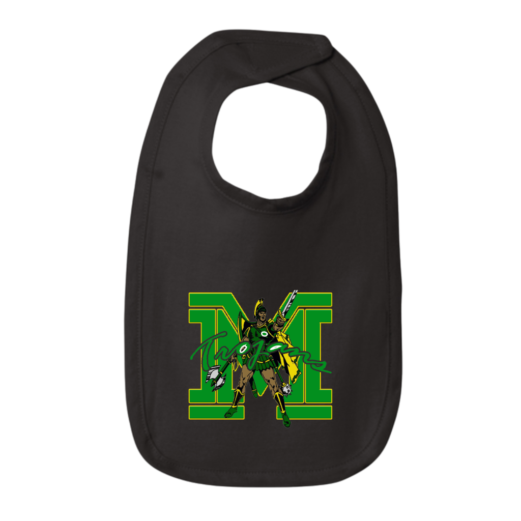Madison High School EXCLUSIVES – Infant Premium Jersey Bib | Soft Cotton School Spirit Gear for Newborns & Babies