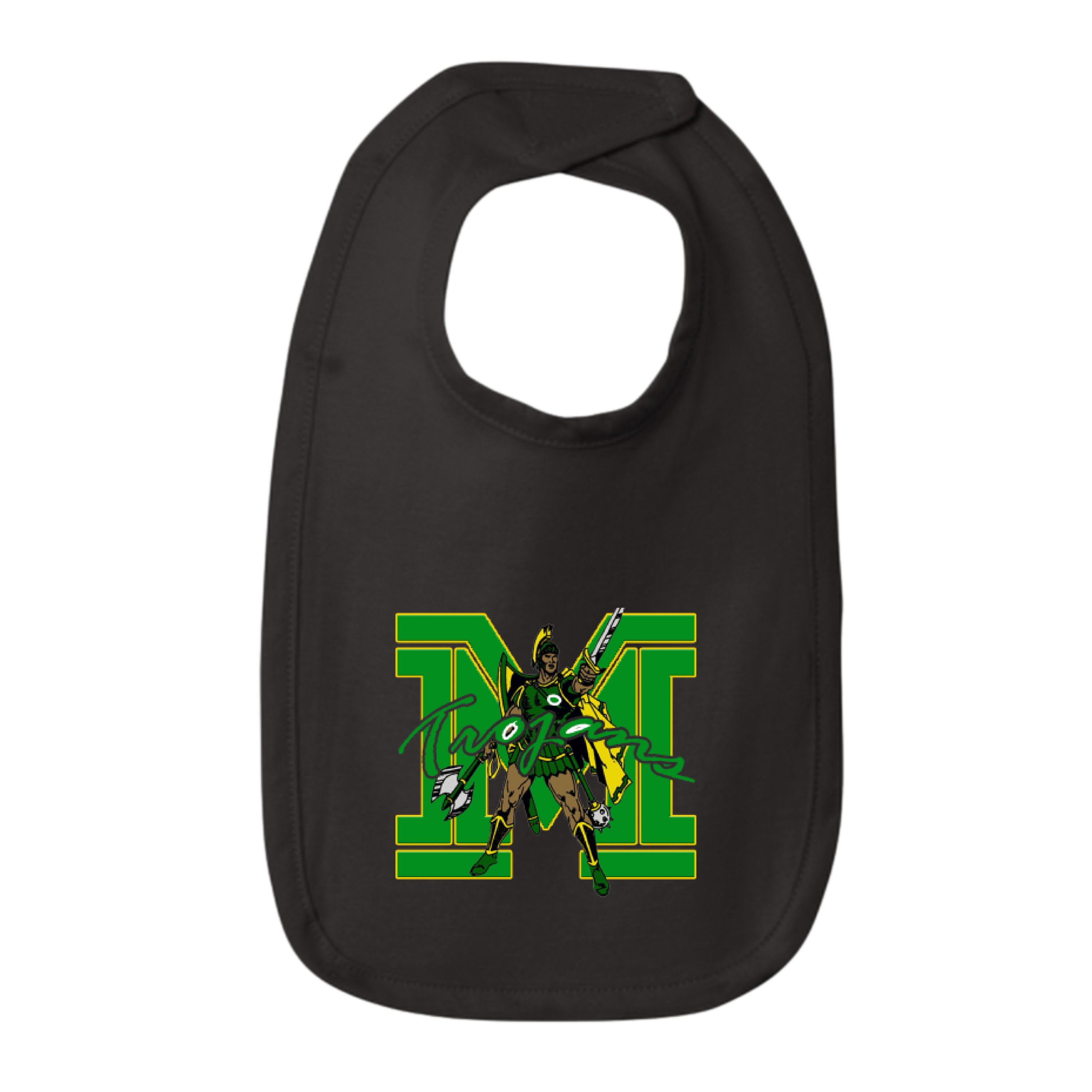 Madison High School EXCLUSIVES – Infant Premium Jersey Bib | Soft Cotton School Spirit Gear for Newborns & Babies