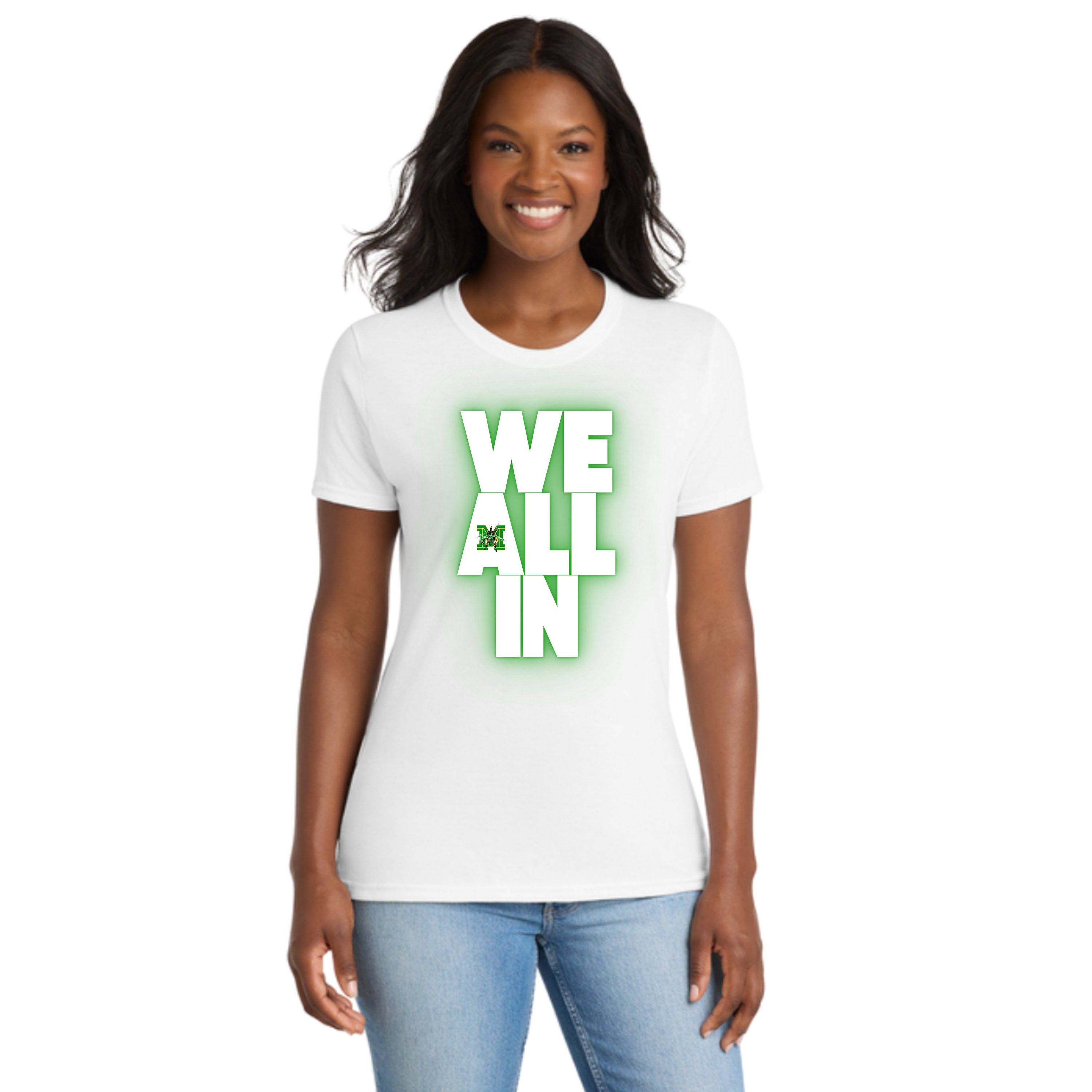 Madison Exclusives: Women's Core Blend Spirit Tee – Soft, Stylish & Fitted
