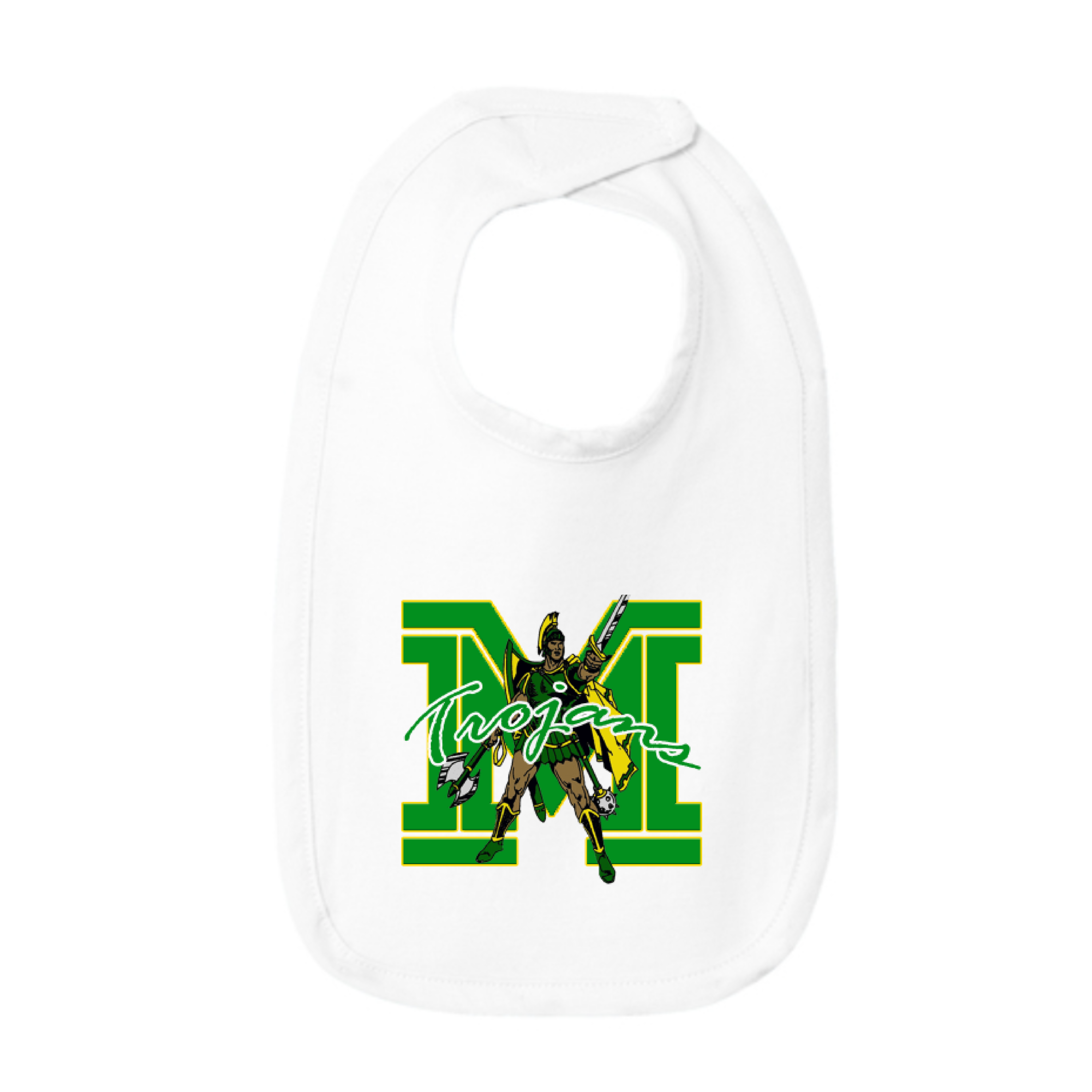 Madison High School EXCLUSIVES – Infant Premium Jersey Bib | Soft Cotton School Spirit Gear for Newborns & Babies