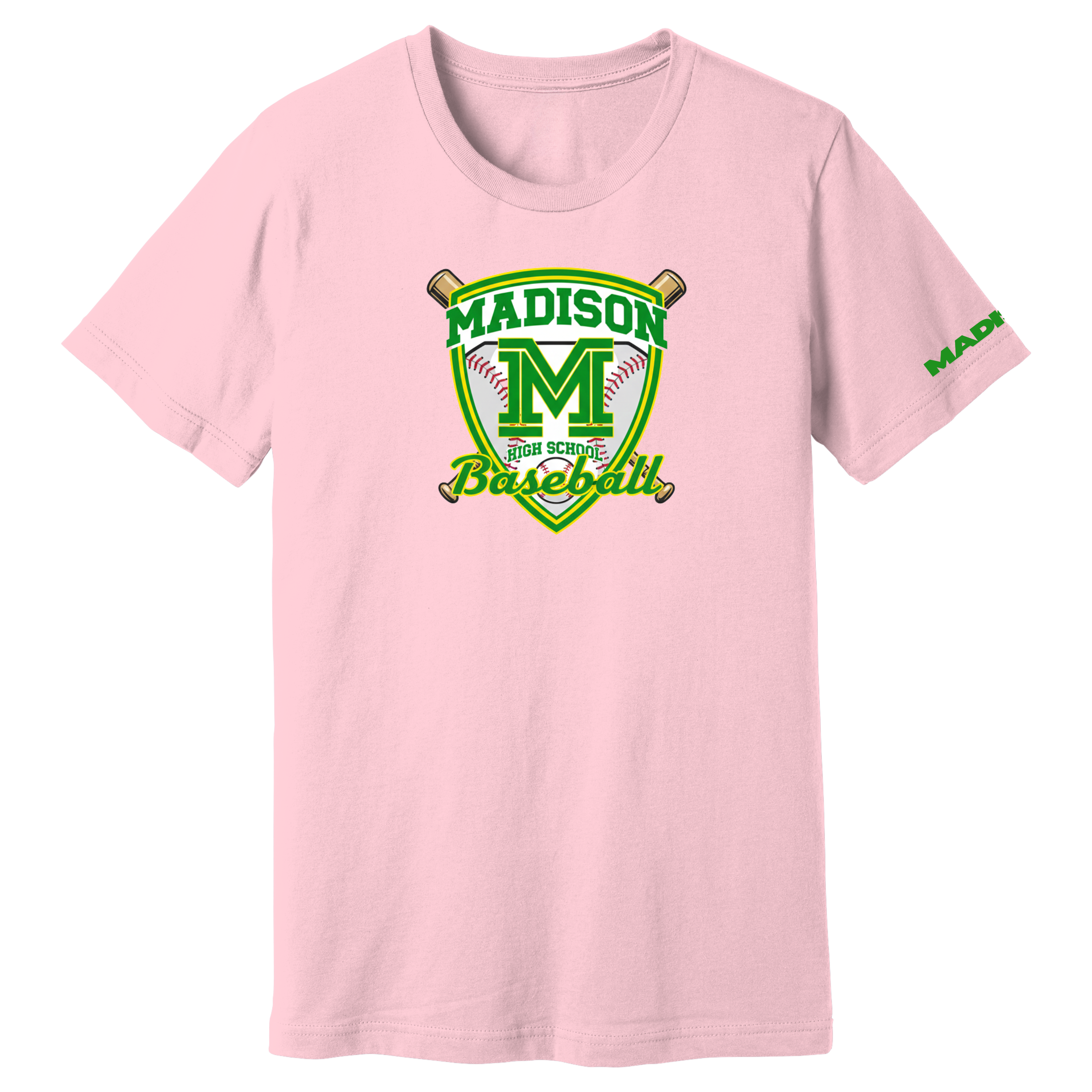 Dallas Madison Baseball: Official "Mad Bat" Graphic Tee – Bring the Boom