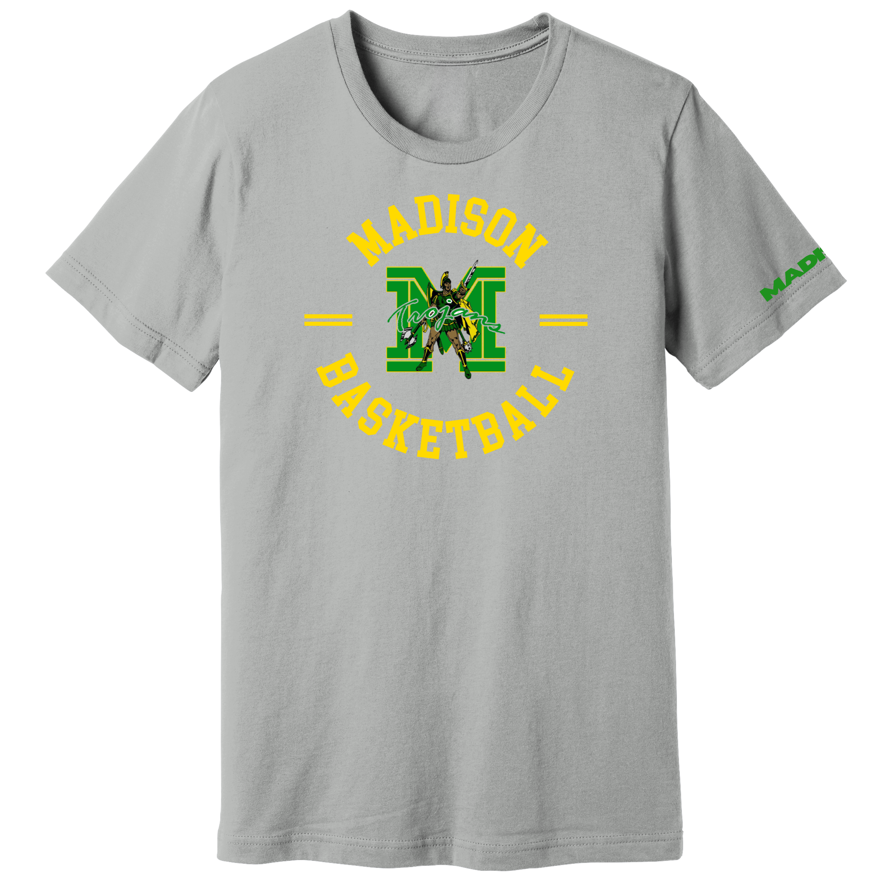 Dallas Madison Basketball: Official "The Center" Graphic Tee – The Heart of Hoops