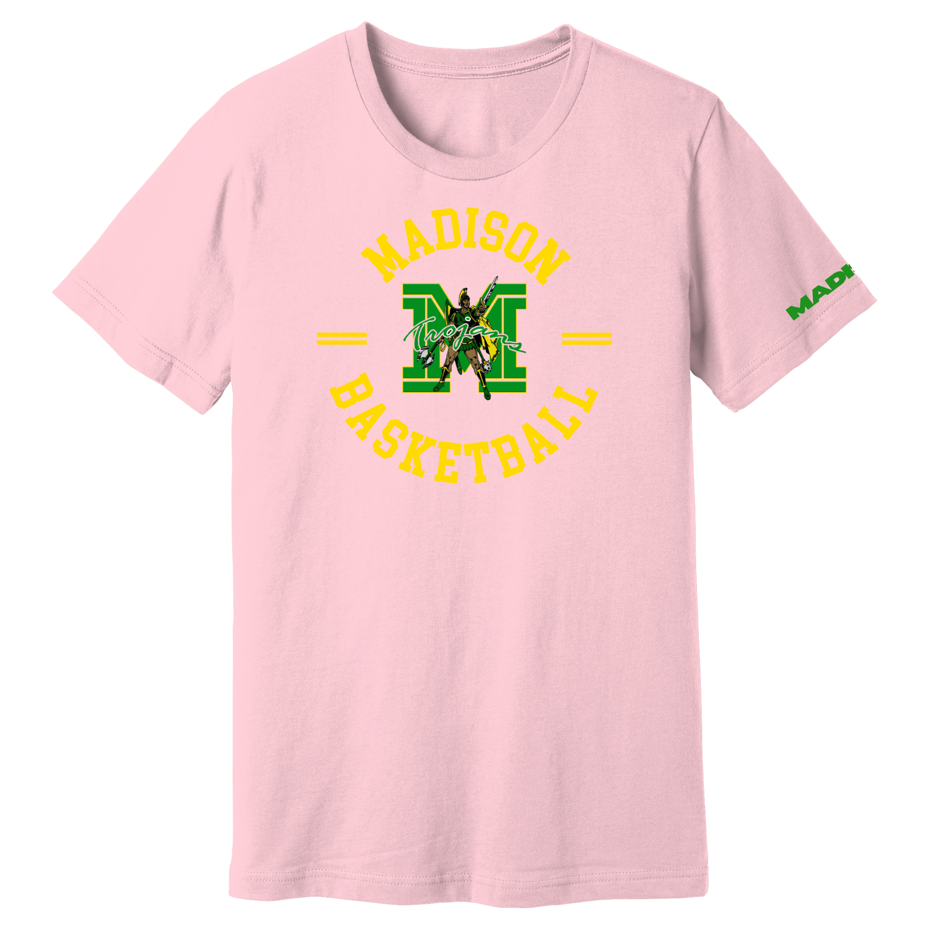 Dallas Madison Basketball: Official "The Center" Graphic Tee – The Heart of Hoops