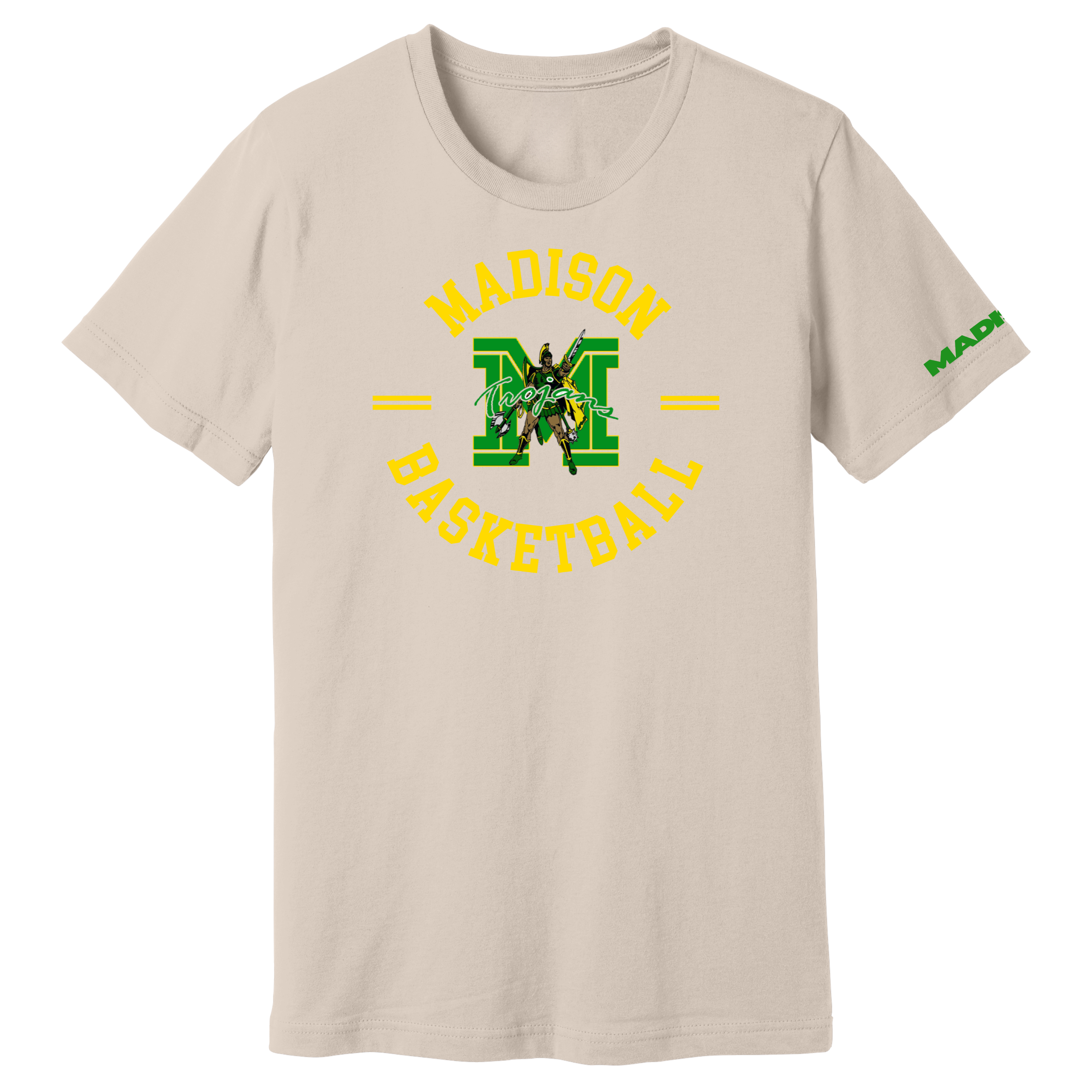 Dallas Madison Basketball: Official "The Center" Graphic Tee – The Heart of Hoops