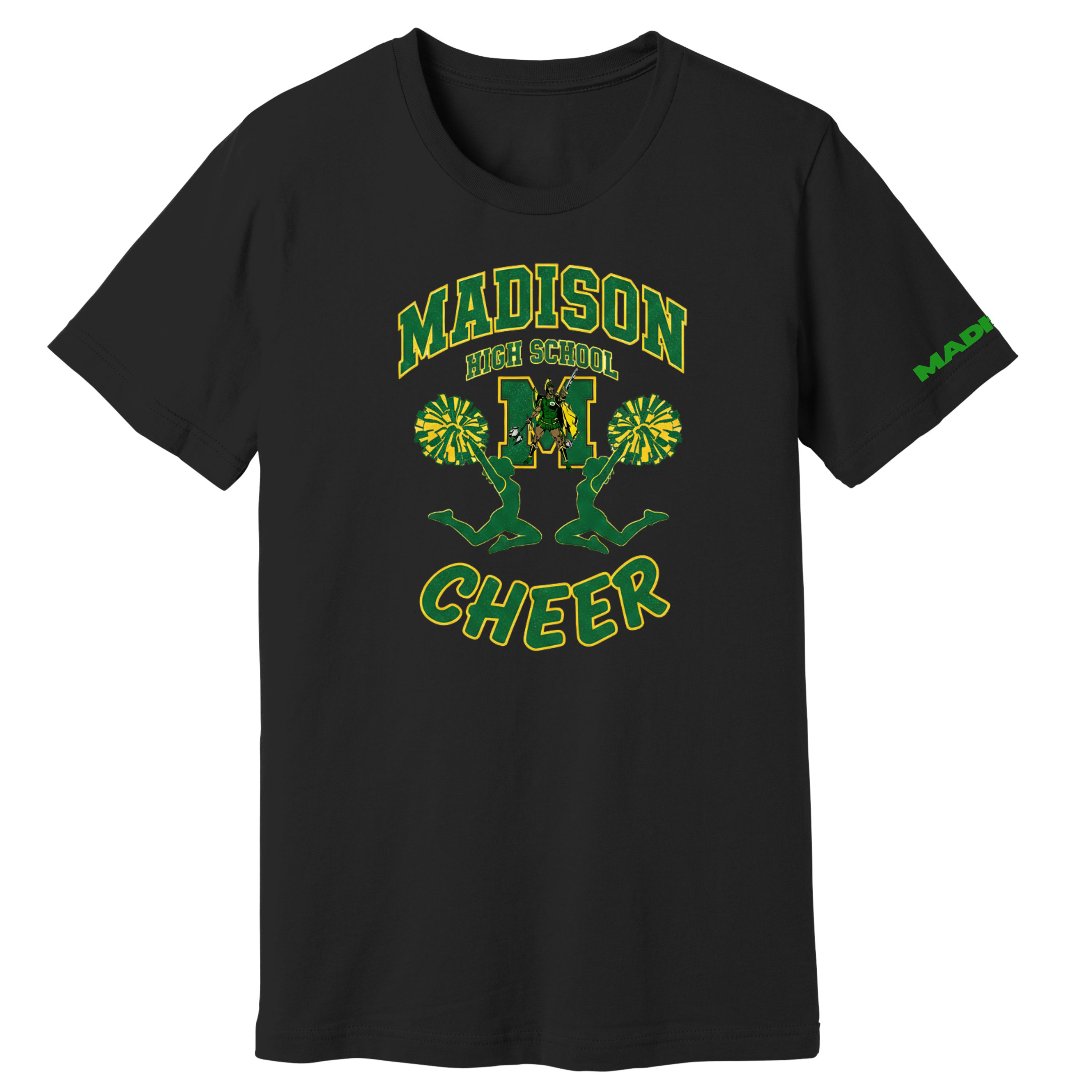 Dallas Madison Cheer: Official "Big M" Spirit Tee – Loud & Proud