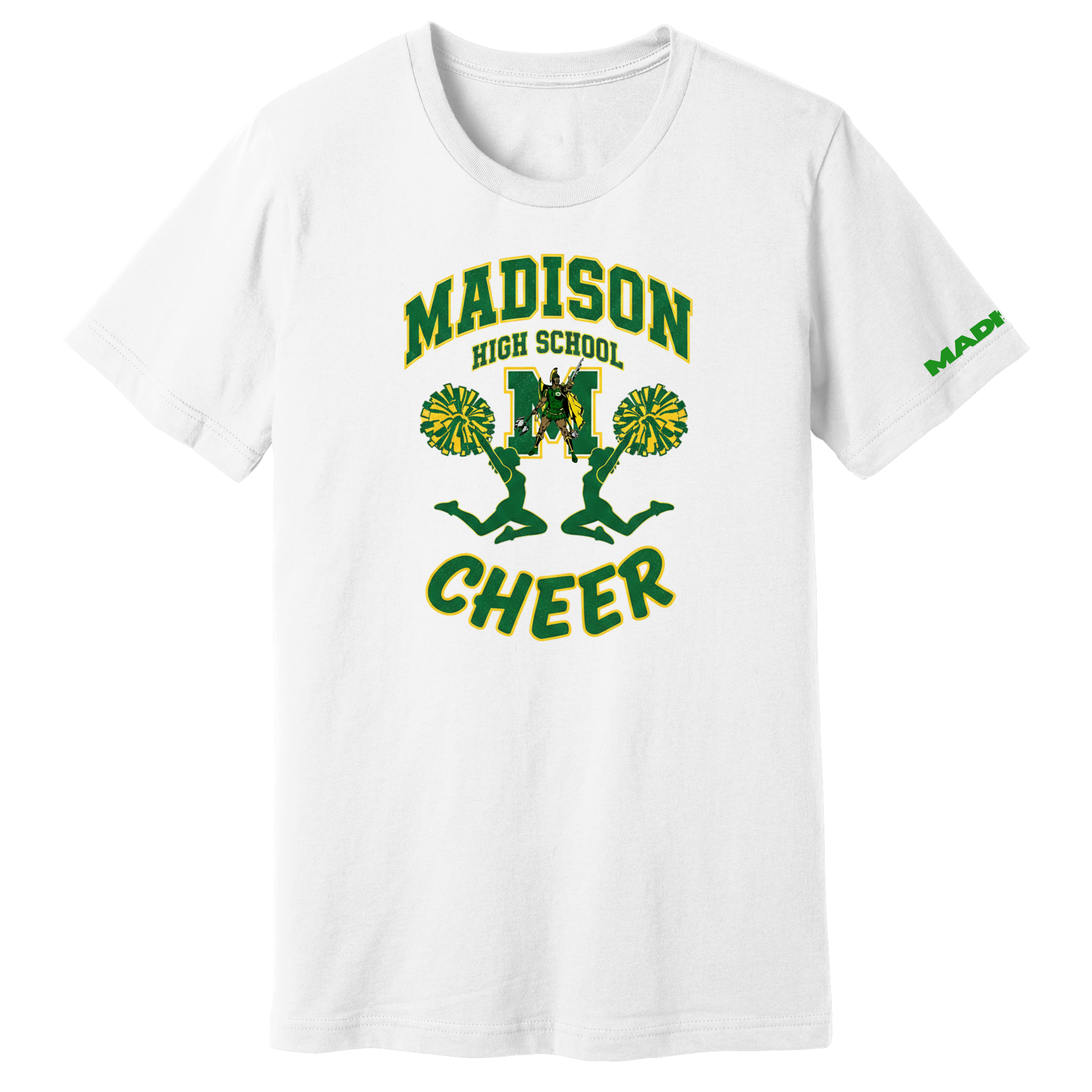 Dallas Madison Cheer: Official "Big M" Spirit Tee – Loud & Proud