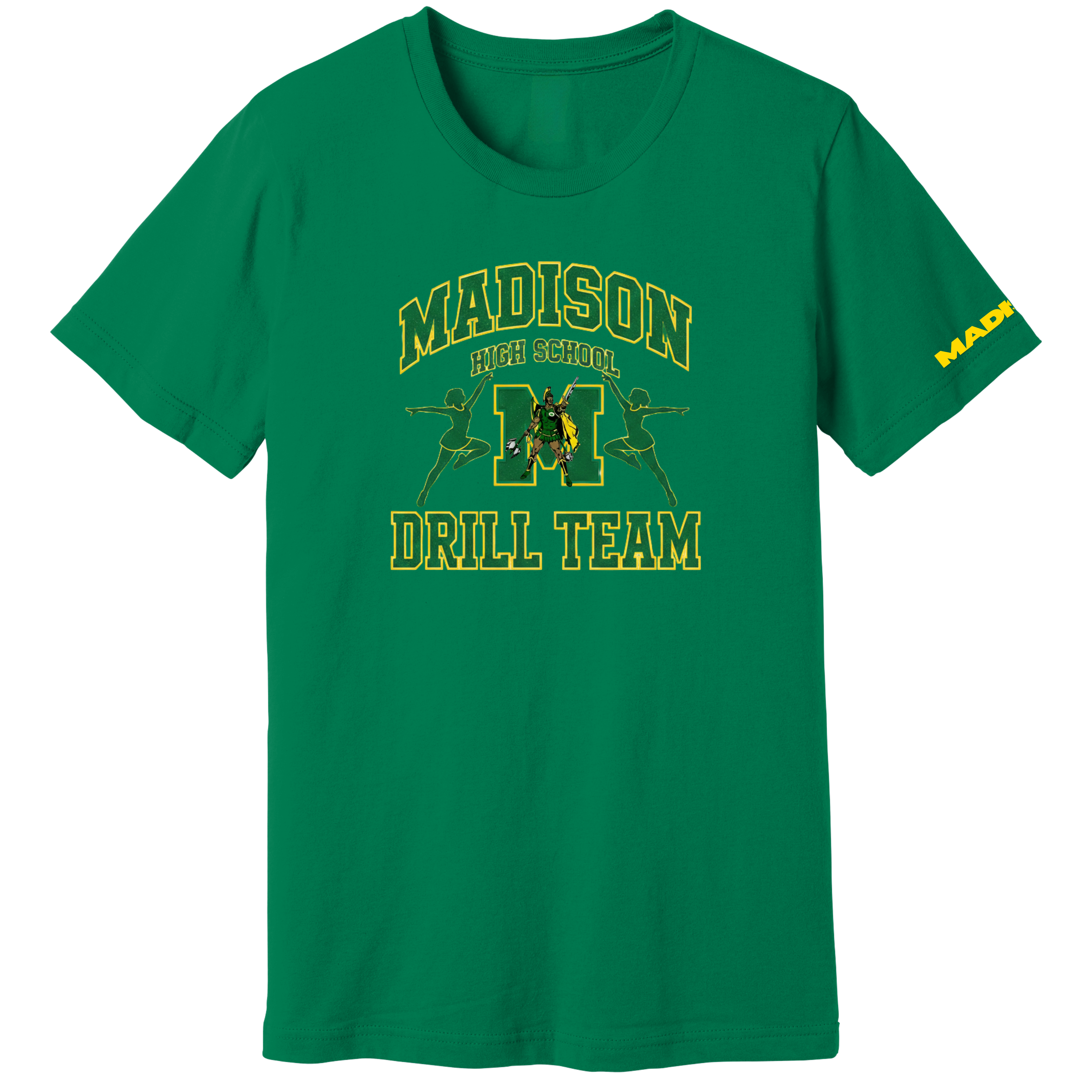 Dallas Madison Drill Team: Official "Trojan Squad" Tee – Shine at Halftime