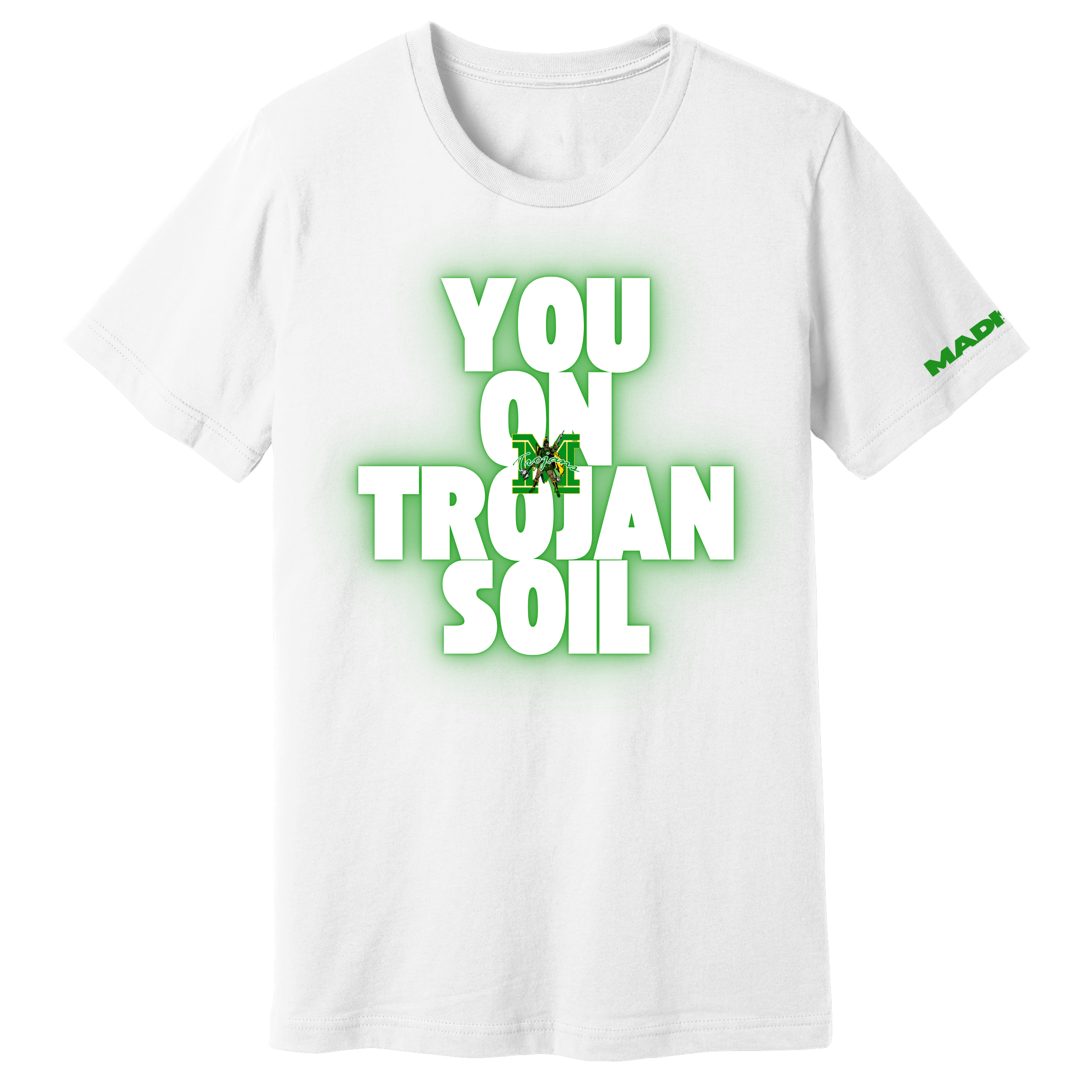 Madison Exclusives: Official "This Is Trojan Land" Statement Tee – Defend the Turf