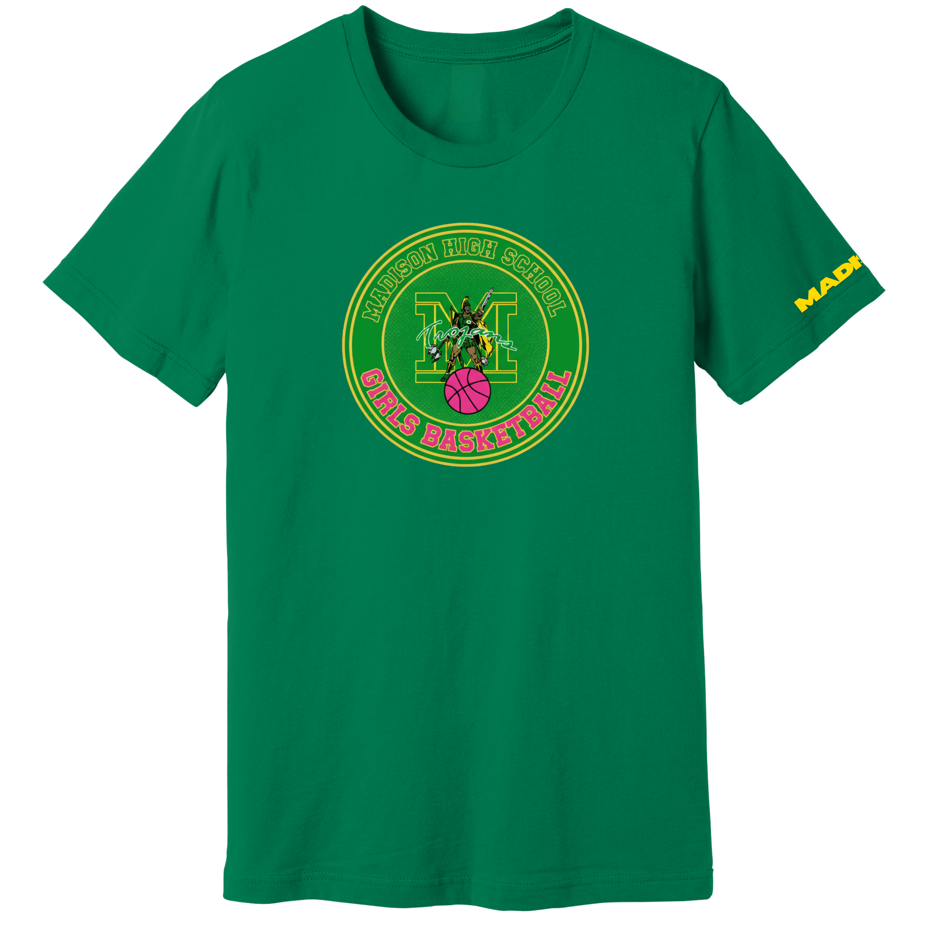 Dallas Madison Girls Basketball: Official "On-Ball" Graphic Tee – Lady Trojans Hoops