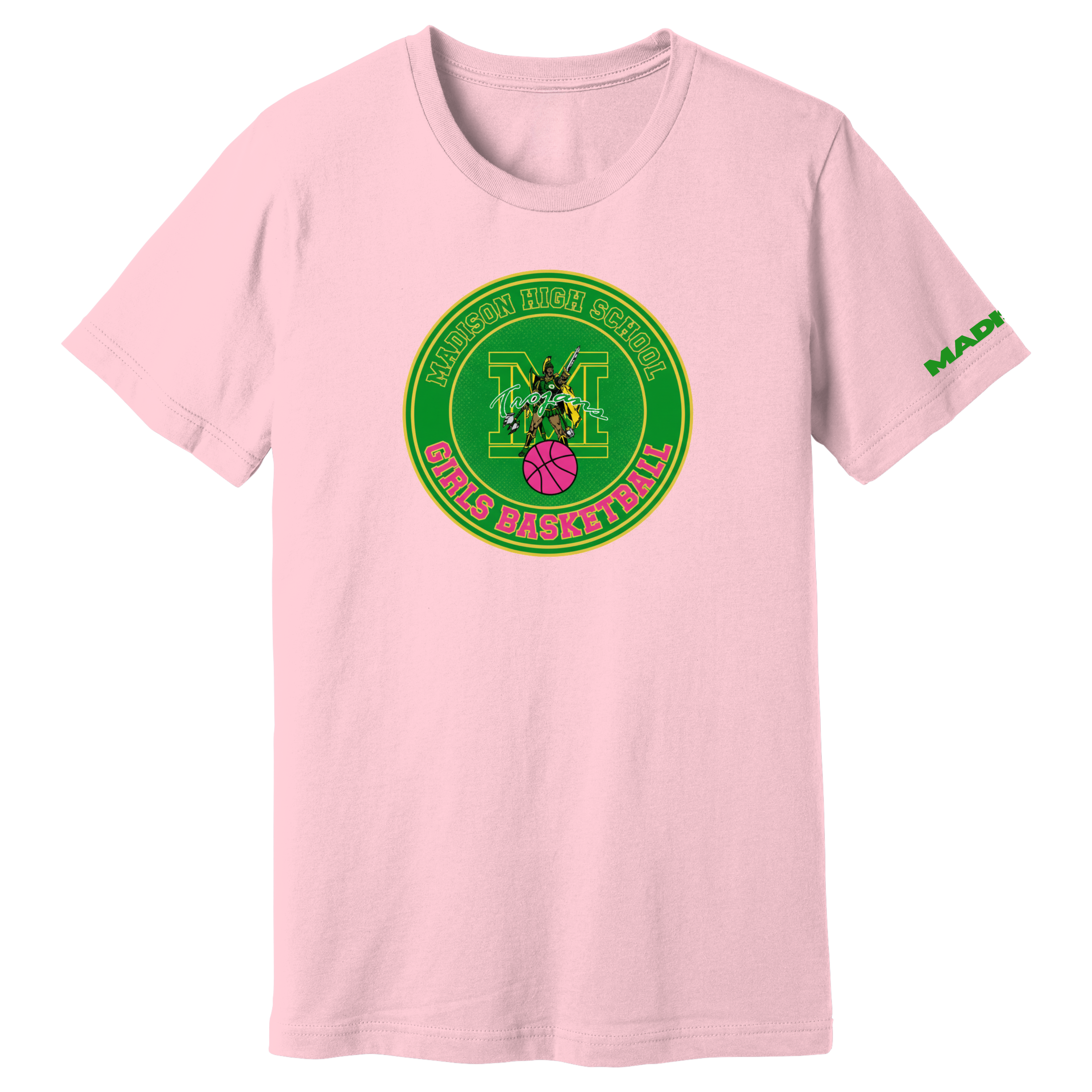 Dallas Madison Girls Basketball: Official "On-Ball" Graphic Tee – Lady Trojans Hoops