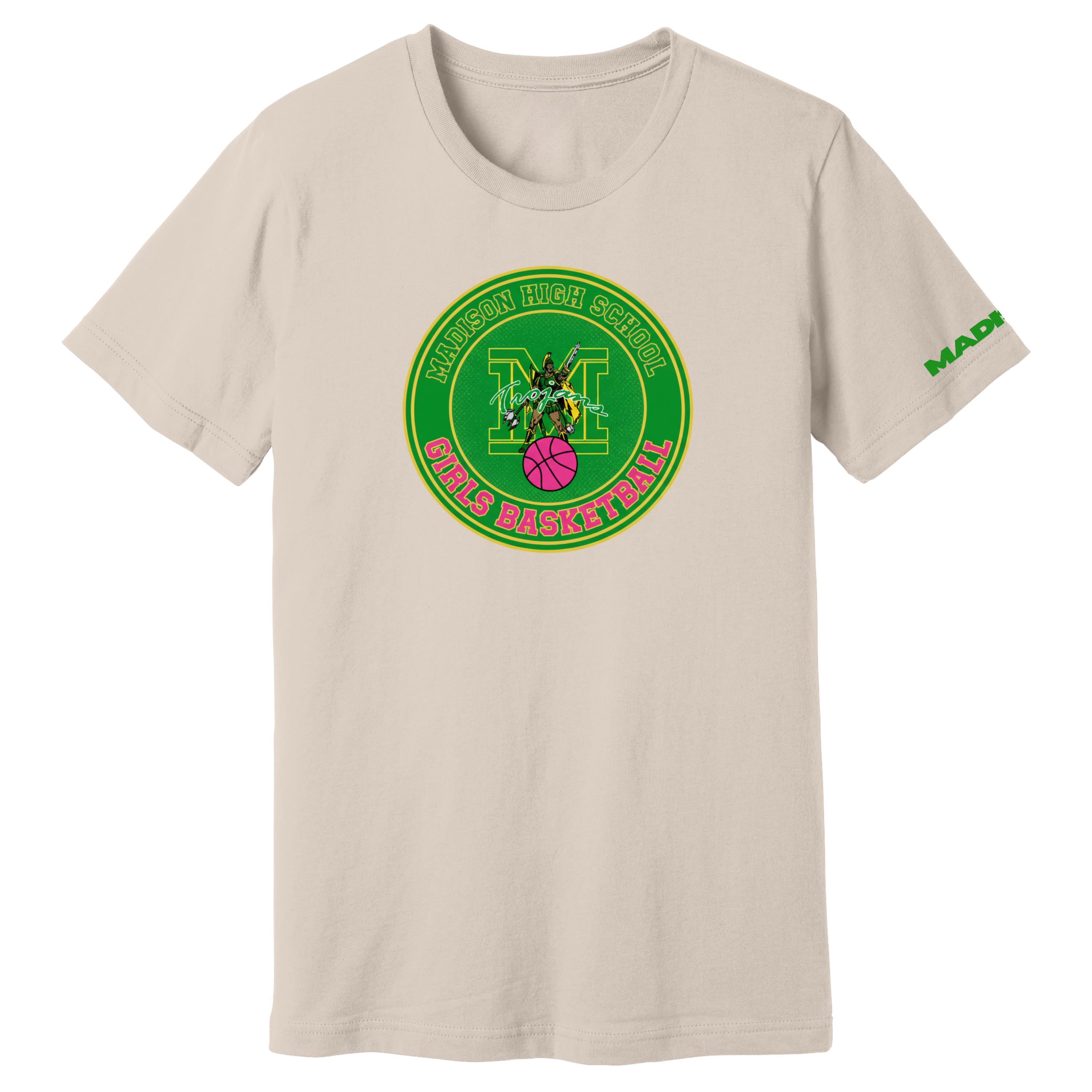 Dallas Madison Girls Basketball: Official "On-Ball" Graphic Tee – Lady Trojans Hoops