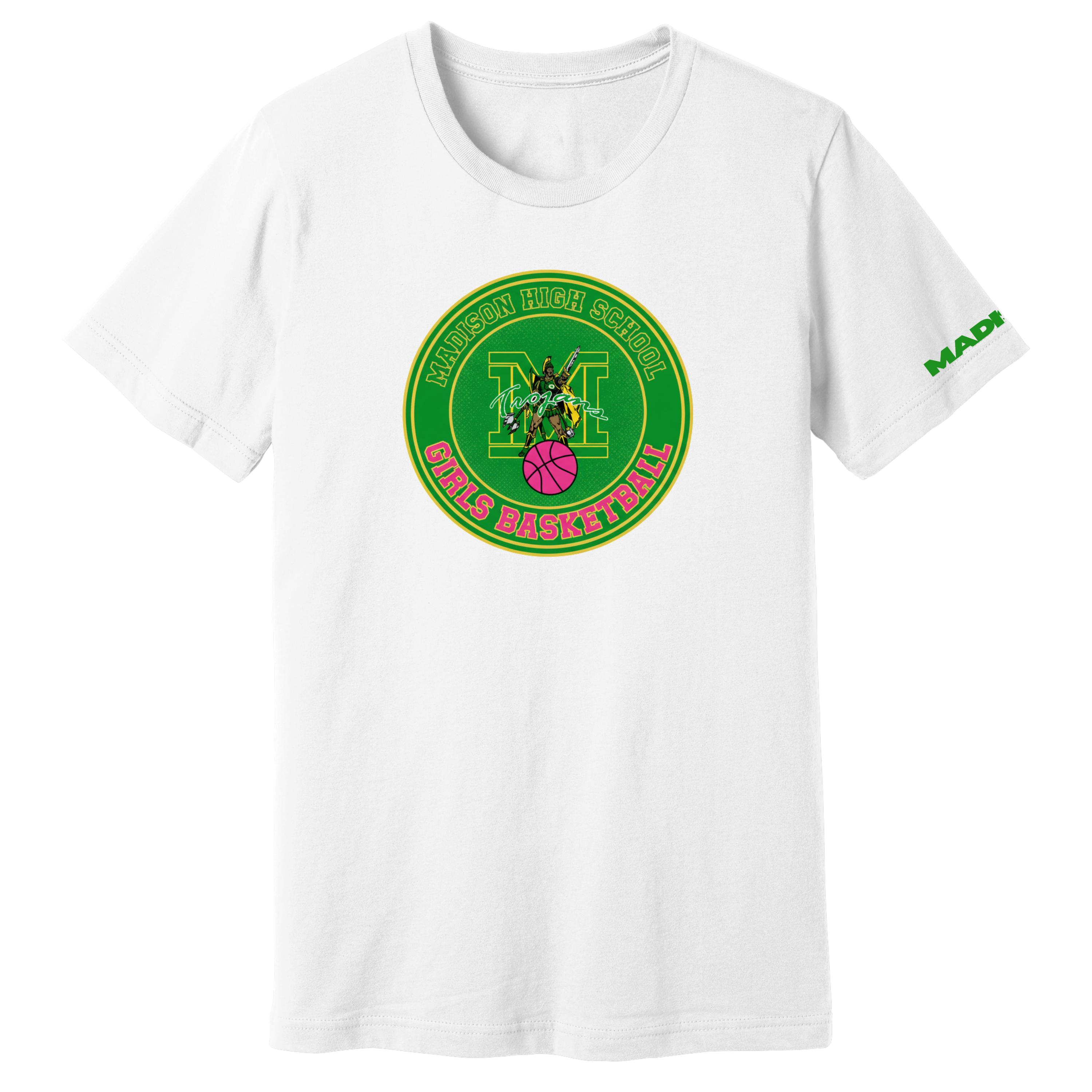 Dallas Madison Girls Basketball: Official "On-Ball" Graphic Tee – Lady Trojans Hoops