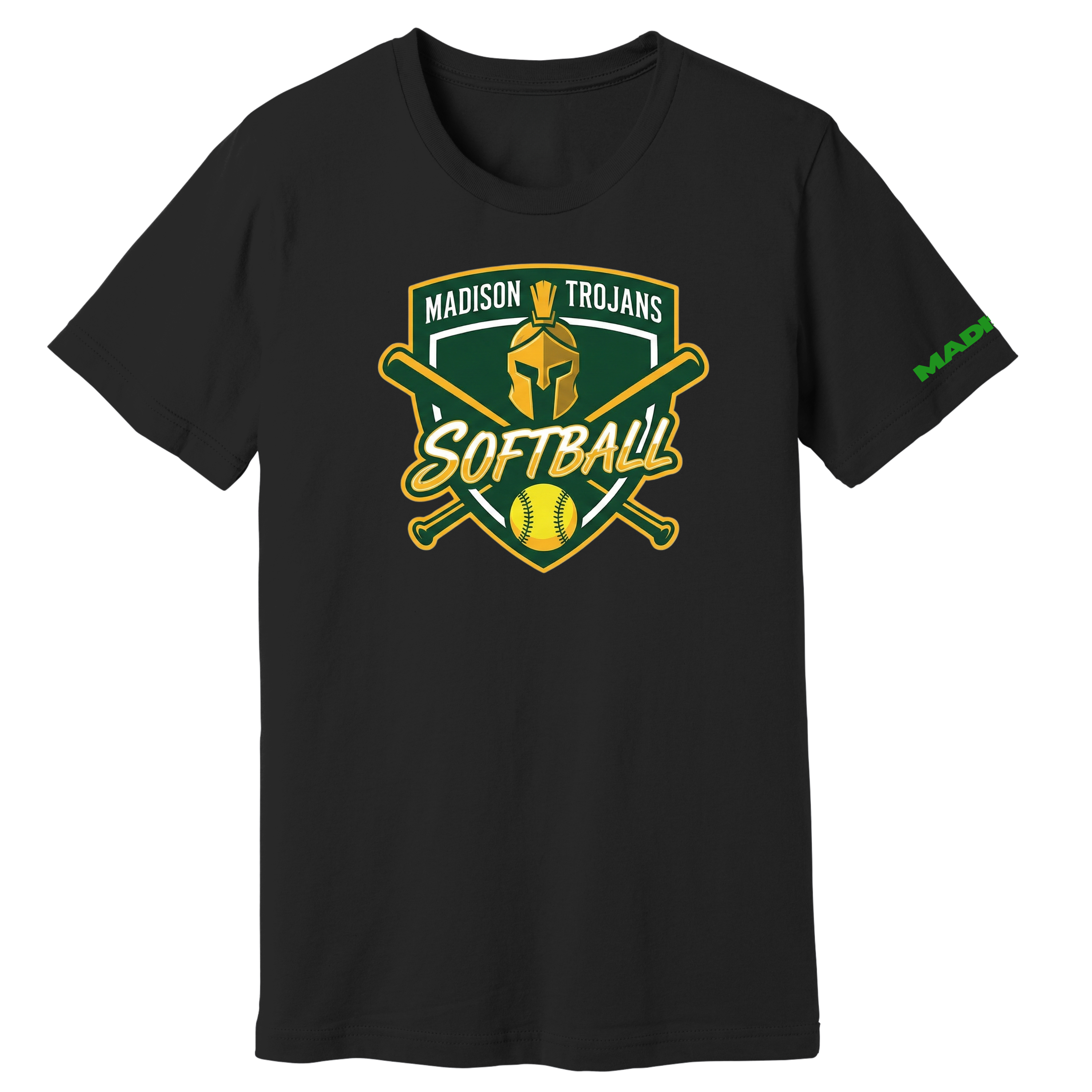 Dallas Madison Softball: Official "TrojanBall" Graphic Tee – The Brand of the Game
