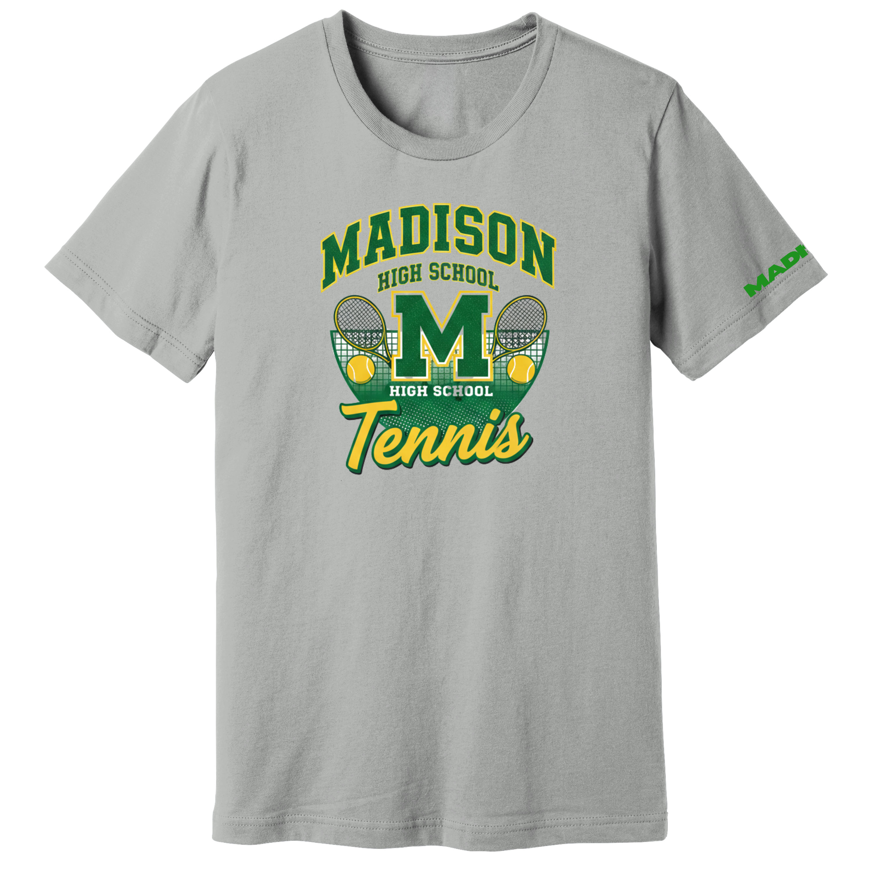 Dallas Madison Tennis: Official "2 Racks" Graphic Tee – Double Trouble