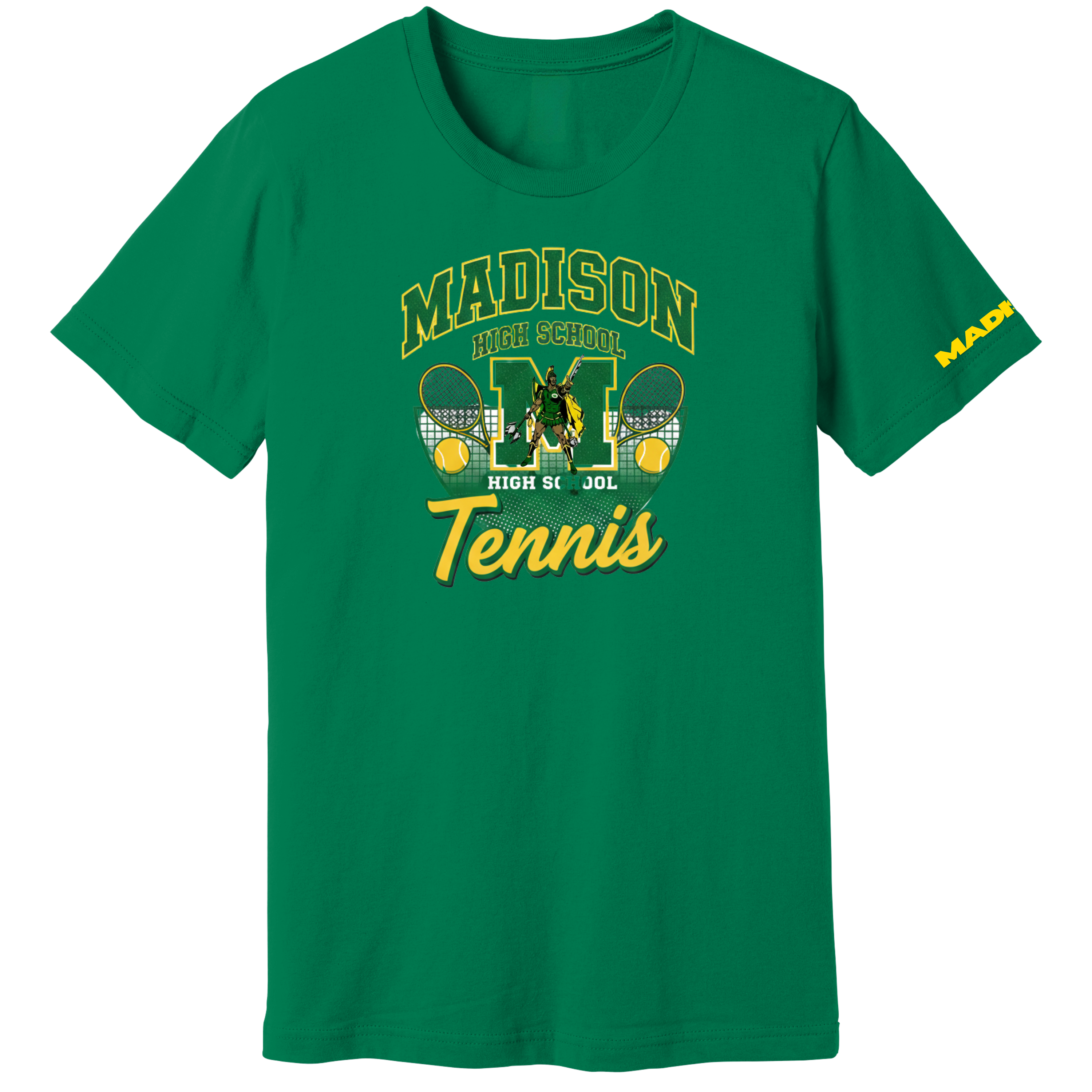 Dallas Madison Tennis: Official "2 Racks" Graphic Tee – Double Trouble