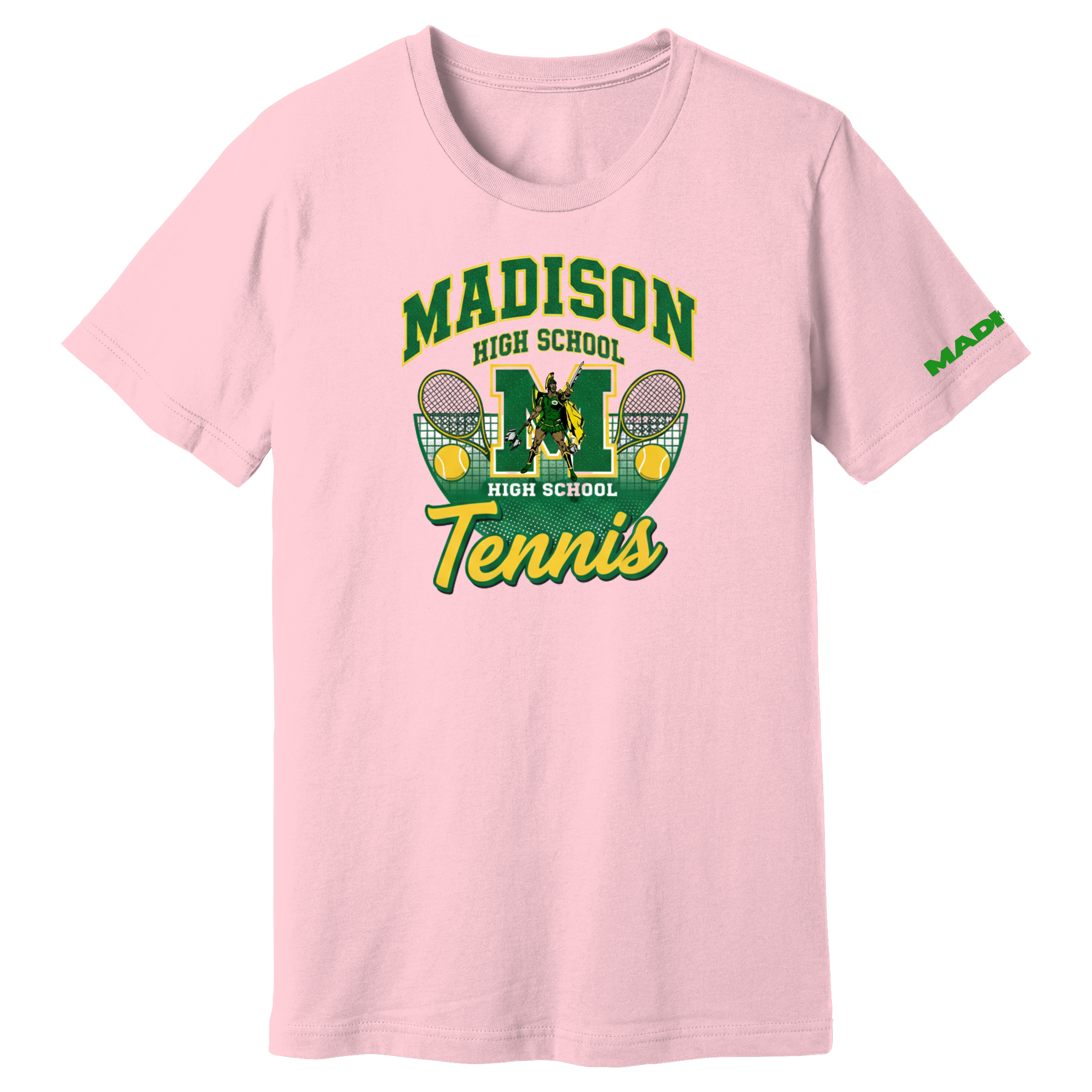 Dallas Madison Tennis: Official "2 Racks" Graphic Tee – Double Trouble
