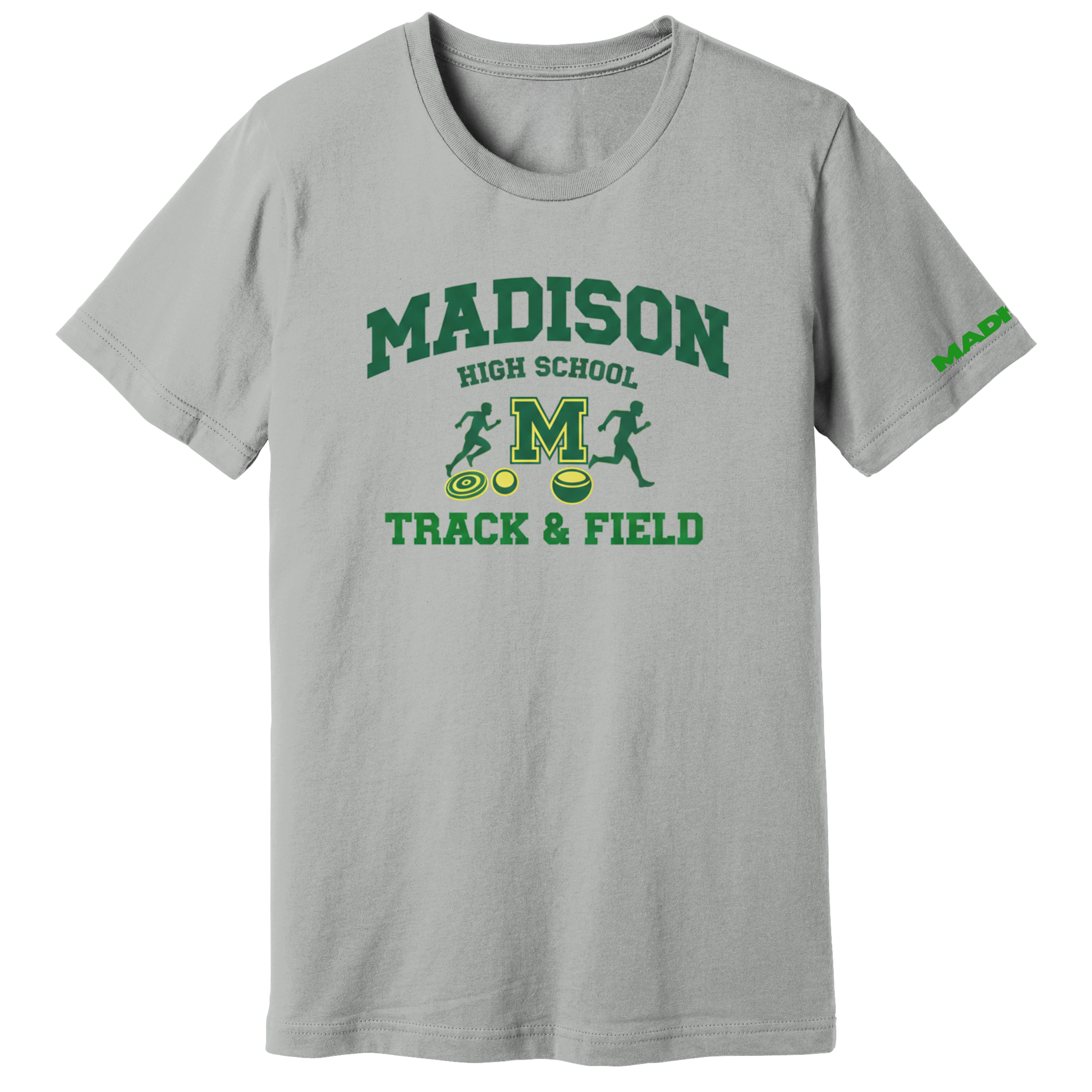 Dallas Madison Track & Field: Official "Mad Black" Graphic Tee – Stealth Mode