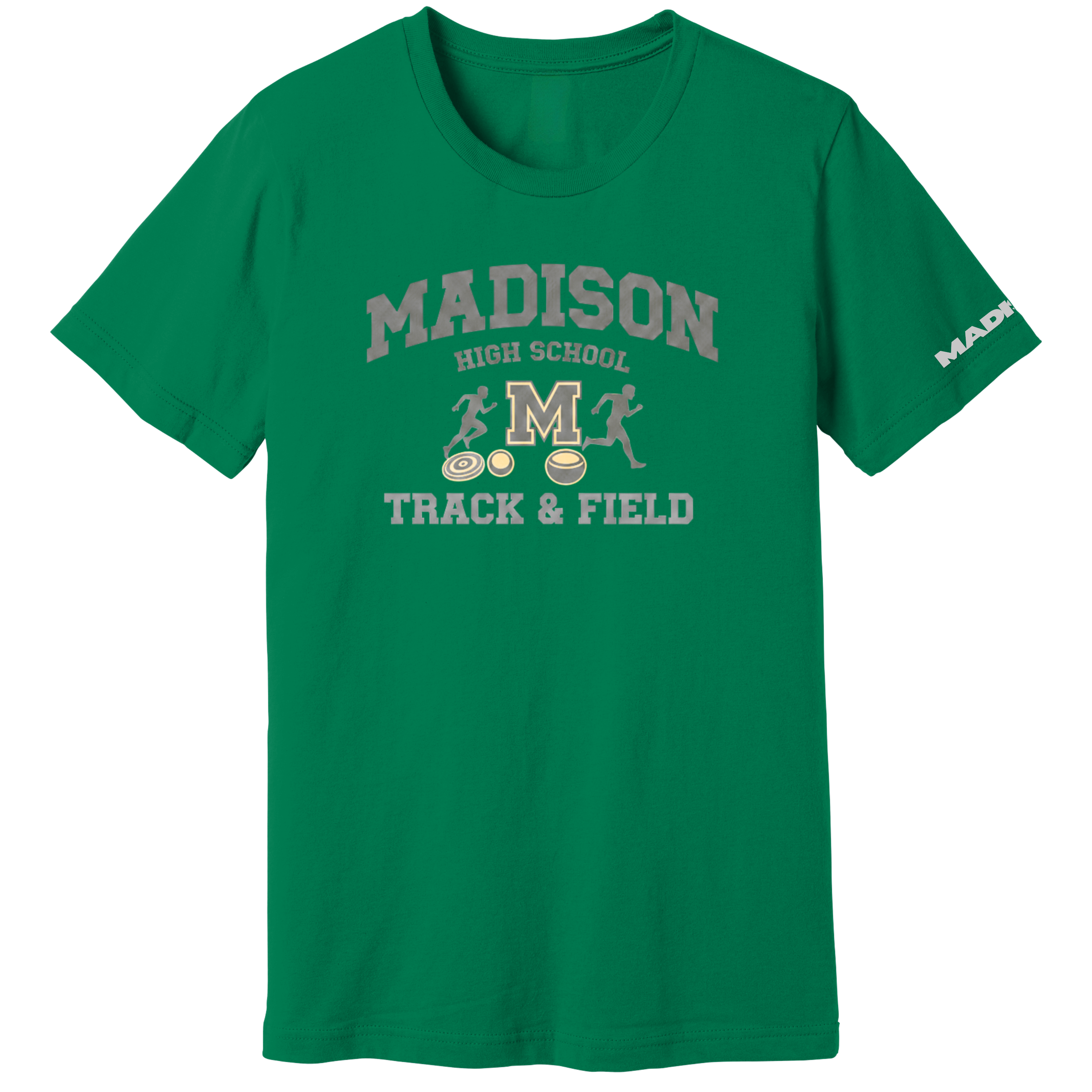 Dallas Madison Track & Field: Official "Mad Black" Graphic Tee – Stealth Mode