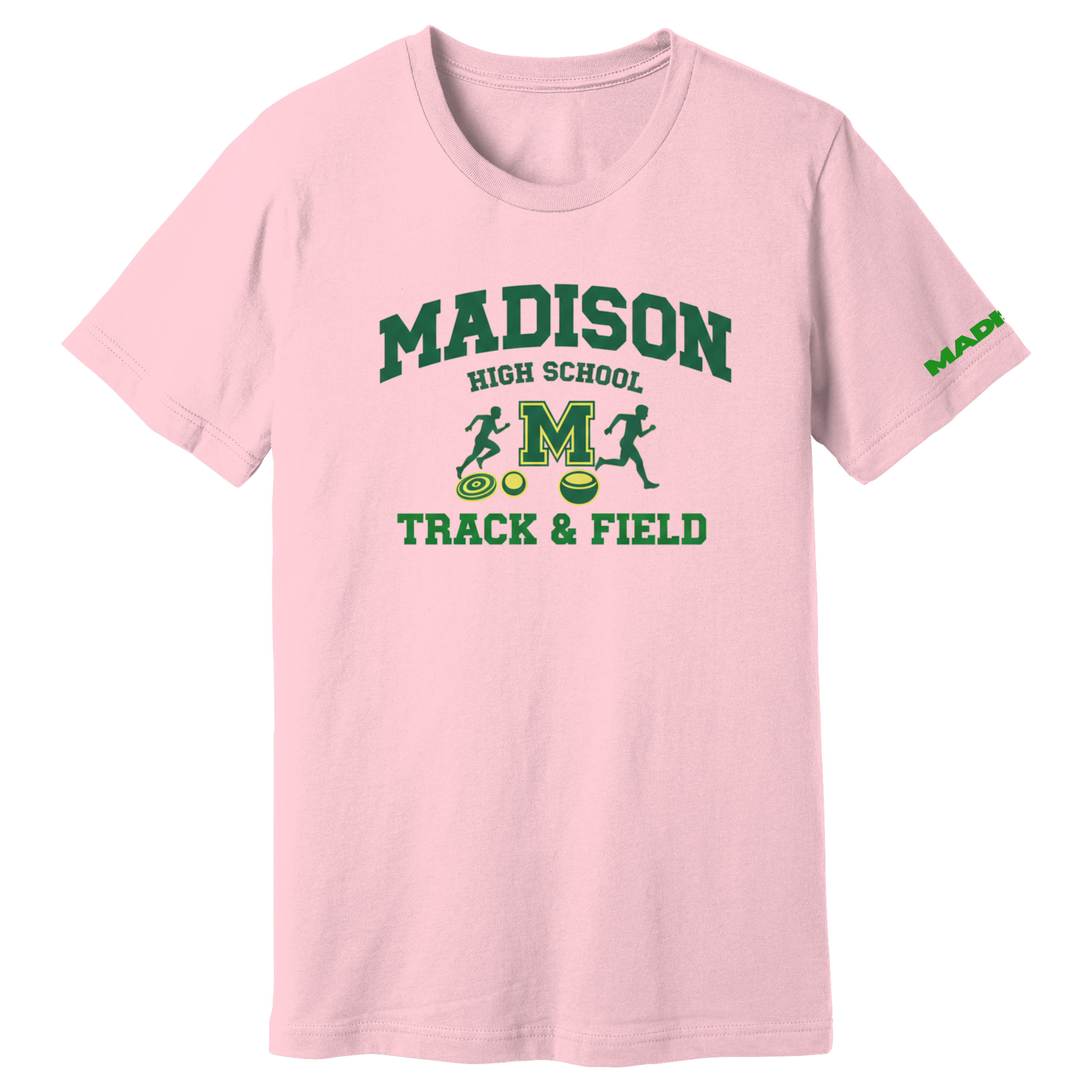 Dallas Madison Track & Field: Official "Mad Black" Graphic Tee – Stealth Mode