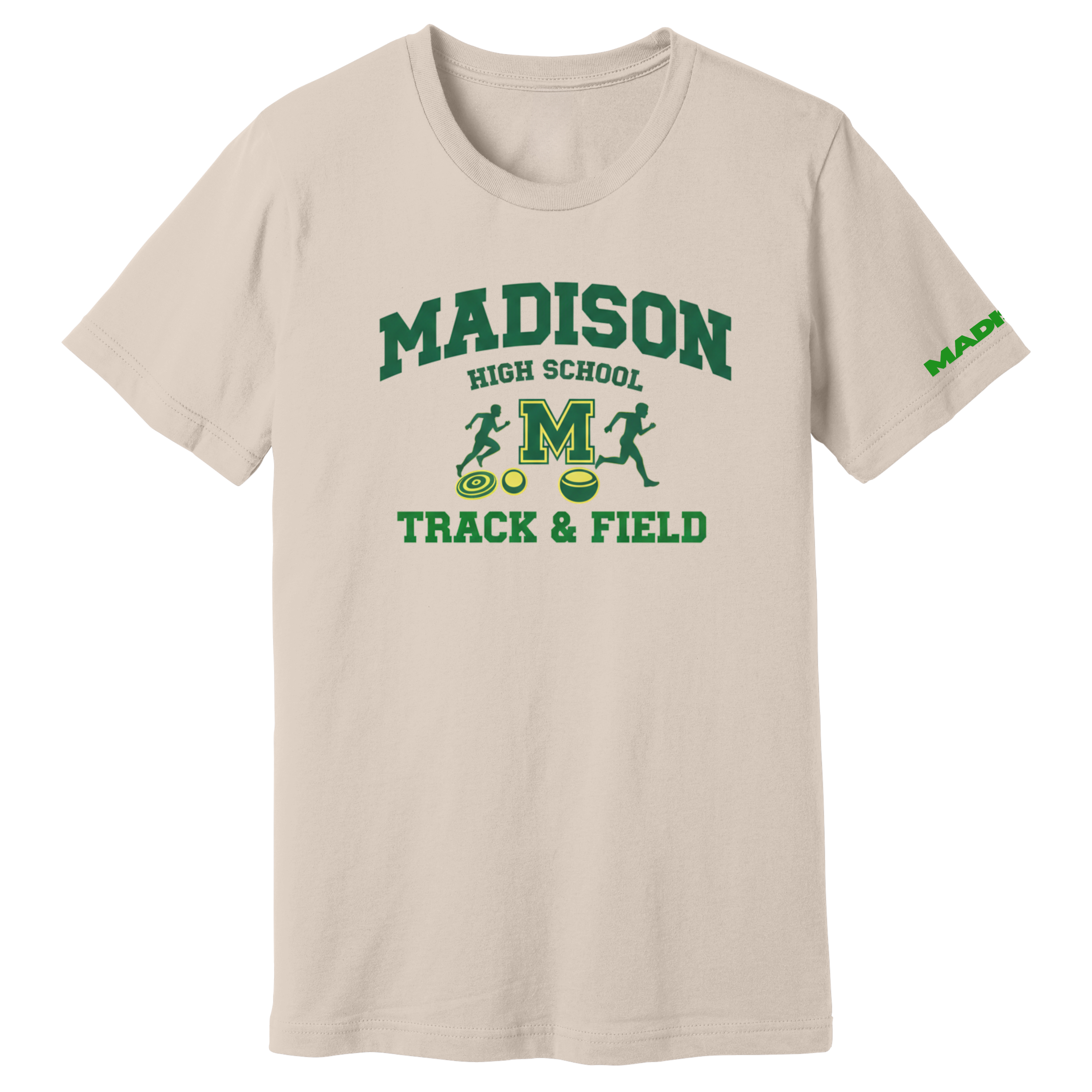 Dallas Madison Track & Field: Official "Mad Black" Graphic Tee – Stealth Mode