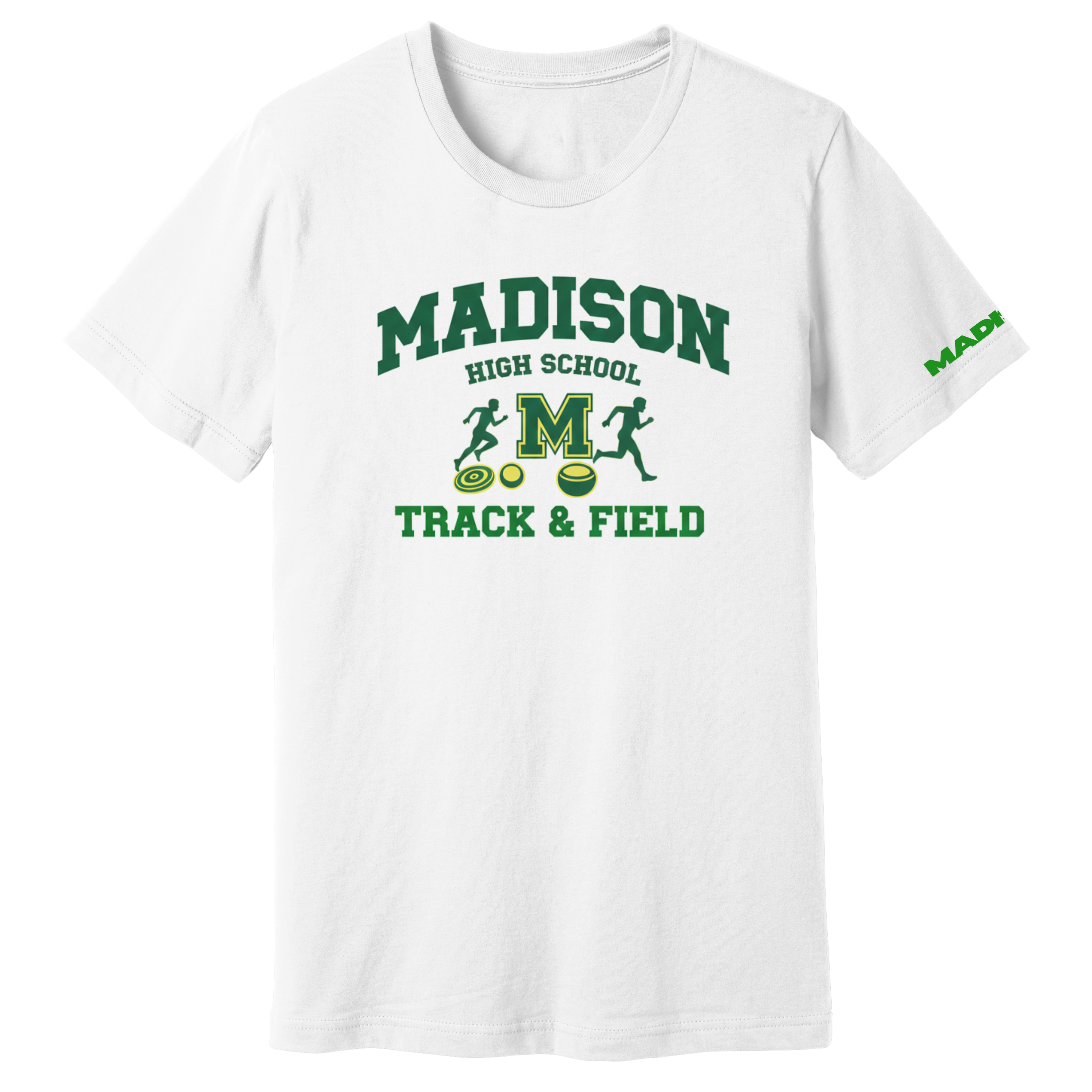 Dallas Madison Track & Field: Official "Mad Black" Graphic Tee – Stealth Mode