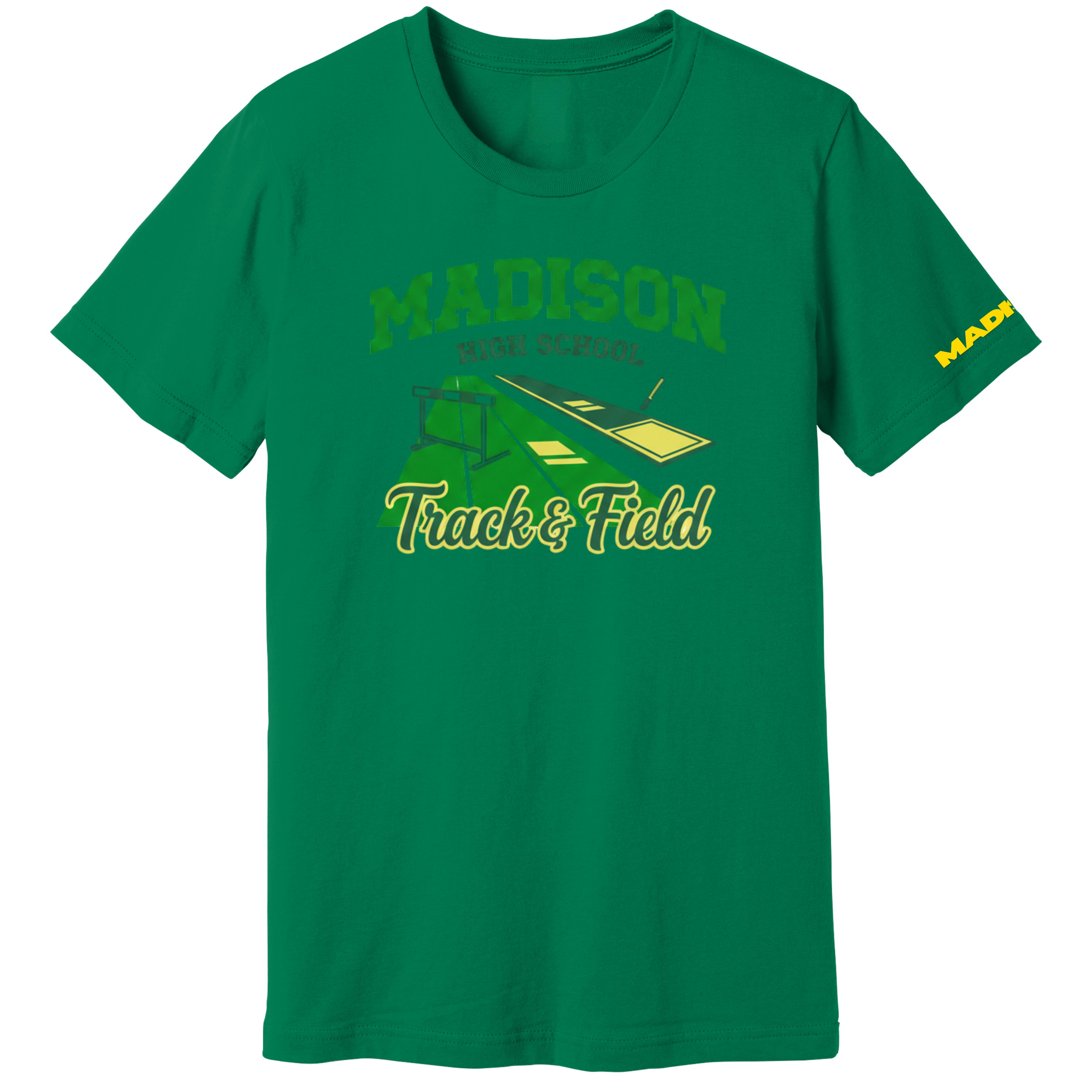 Dallas Madison Track & Field: Official "On-Field" Performance Tee – The Athlete’s Choice
