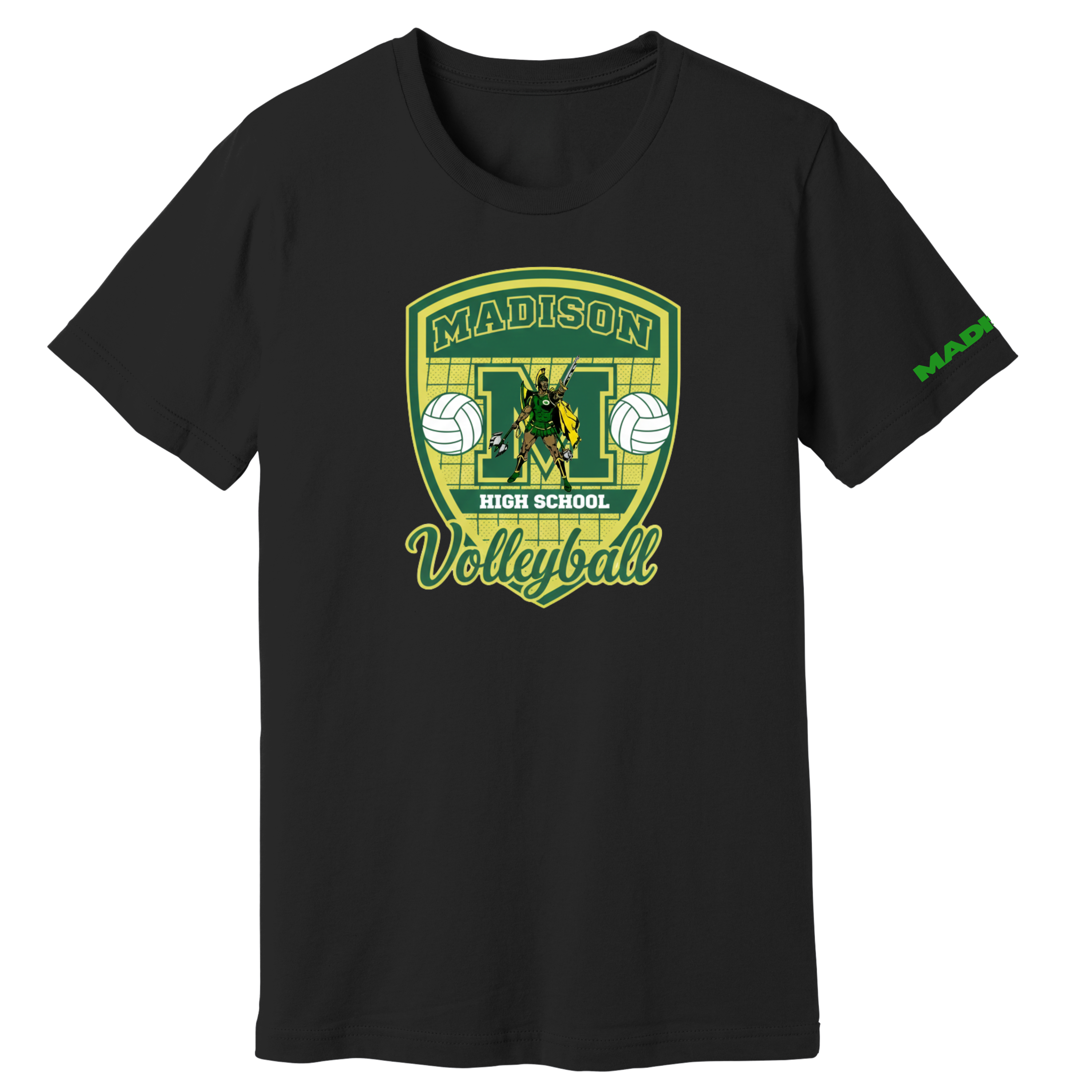 Dallas Madison Volleyball: Official "Big M" Court Tee – Own the Net