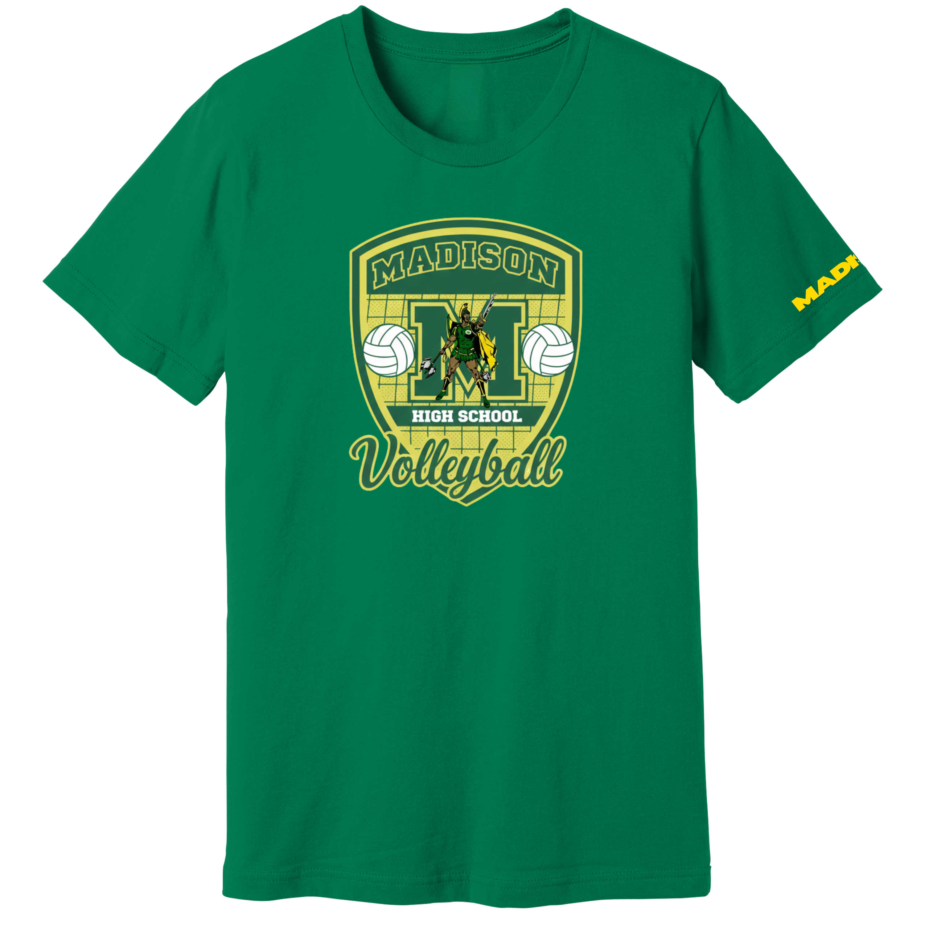 Dallas Madison Volleyball: Official "Big M" Court Tee – Own the Net