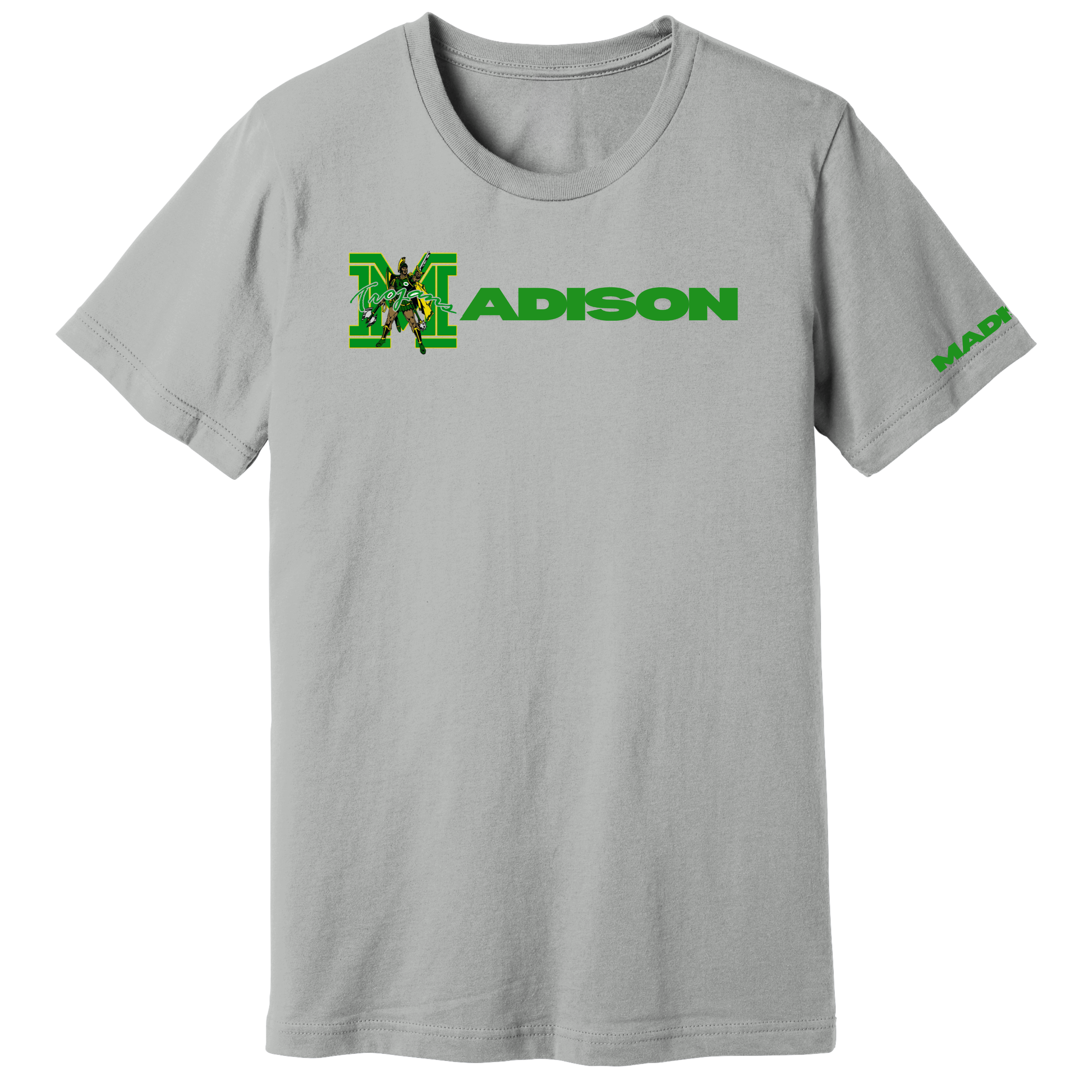 Madison Exclusives: Official "The M" Varsity Letter Tee – Bold & Iconic
