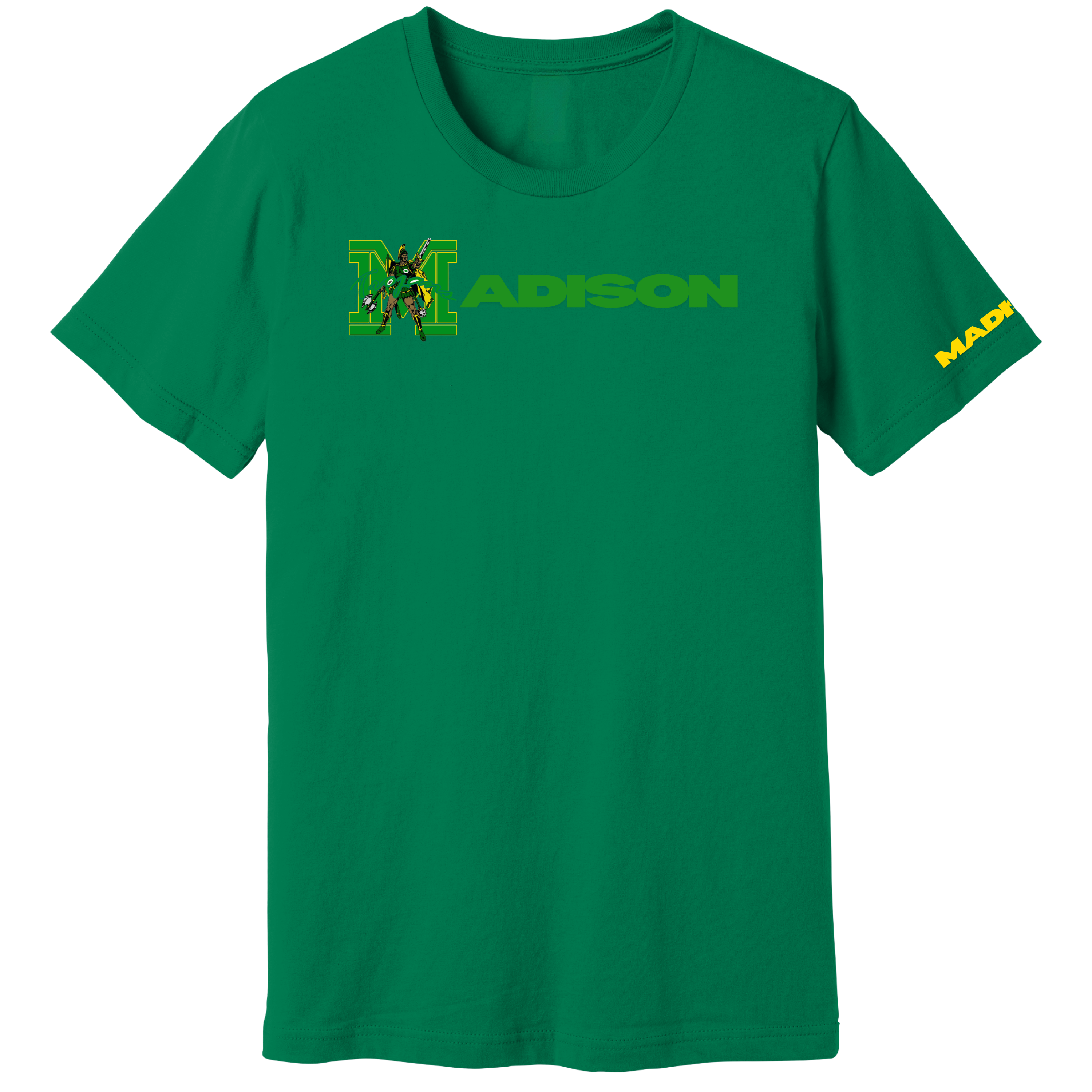 Madison Exclusives: Official "The M" Varsity Letter Tee – Bold & Iconic
