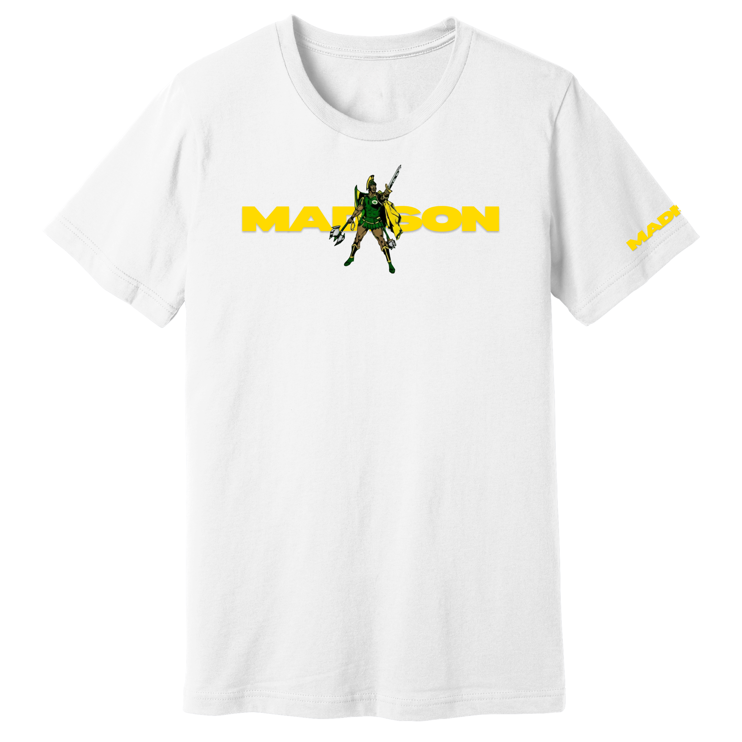 Madison Exclusives: Official "Trojan Man" Mascot Tee – The Classic Icon