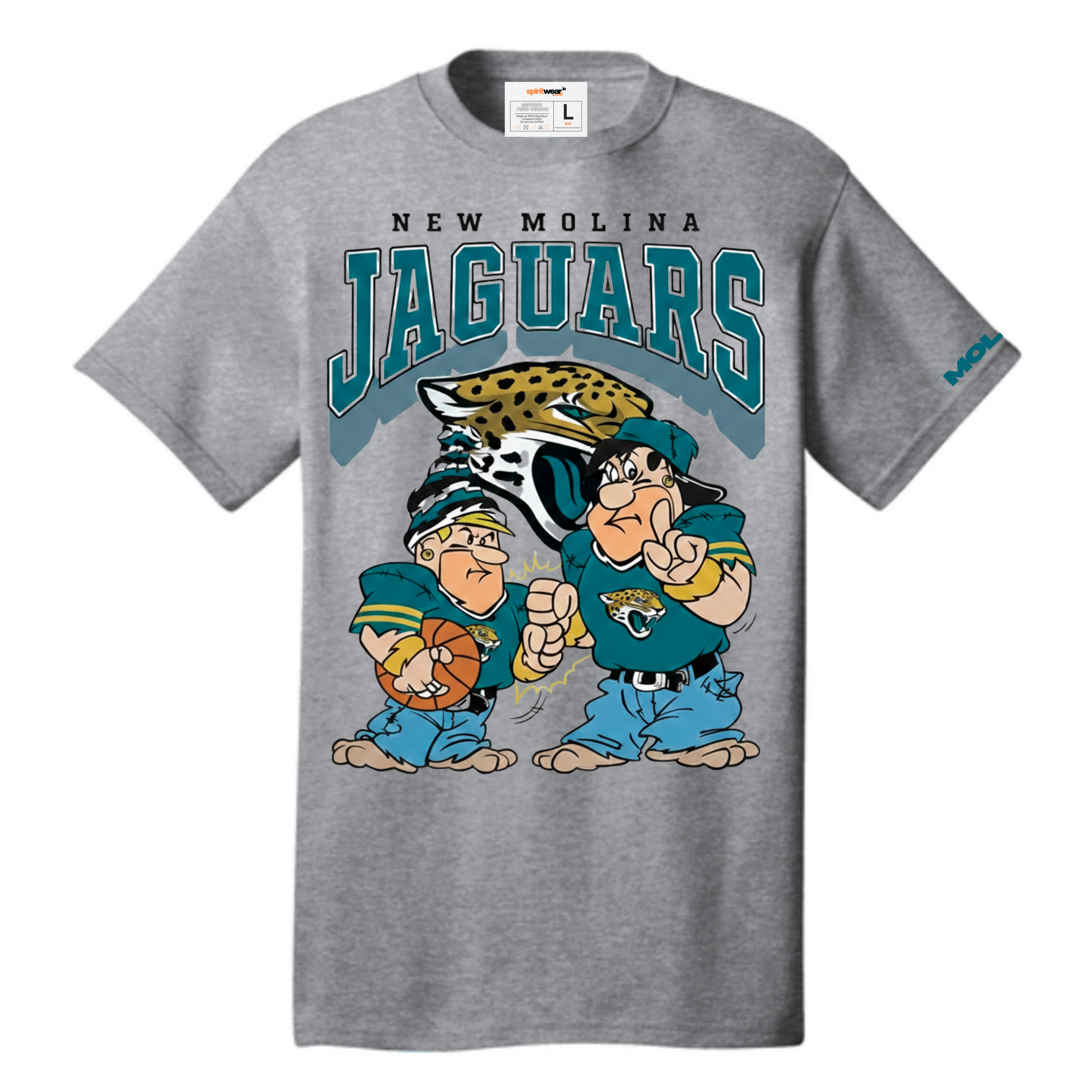 Dallas Molina Basketball - Molina Basketball x Flintstones Tee