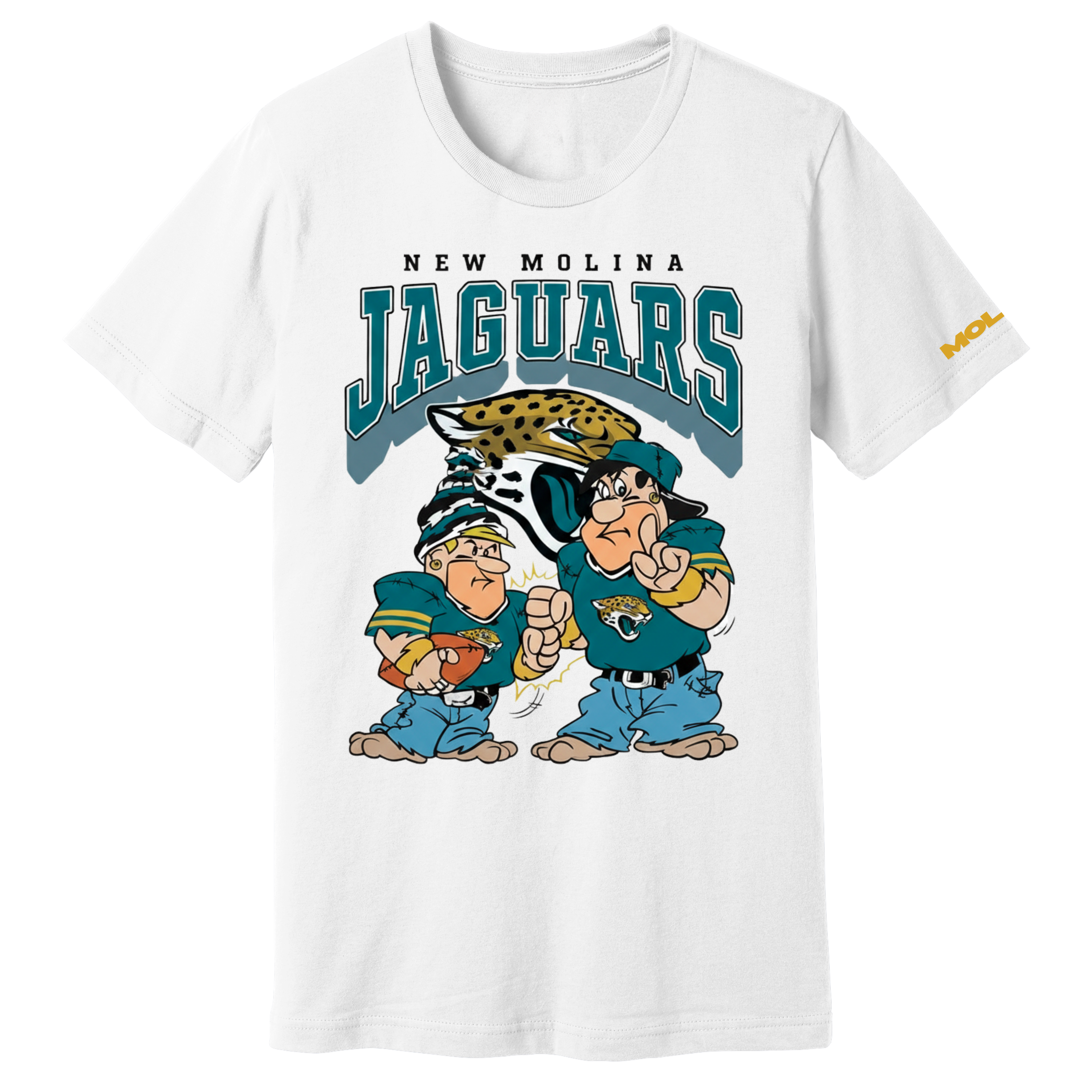 Dallas Molina Football - Molina Football x Flintstones Tee