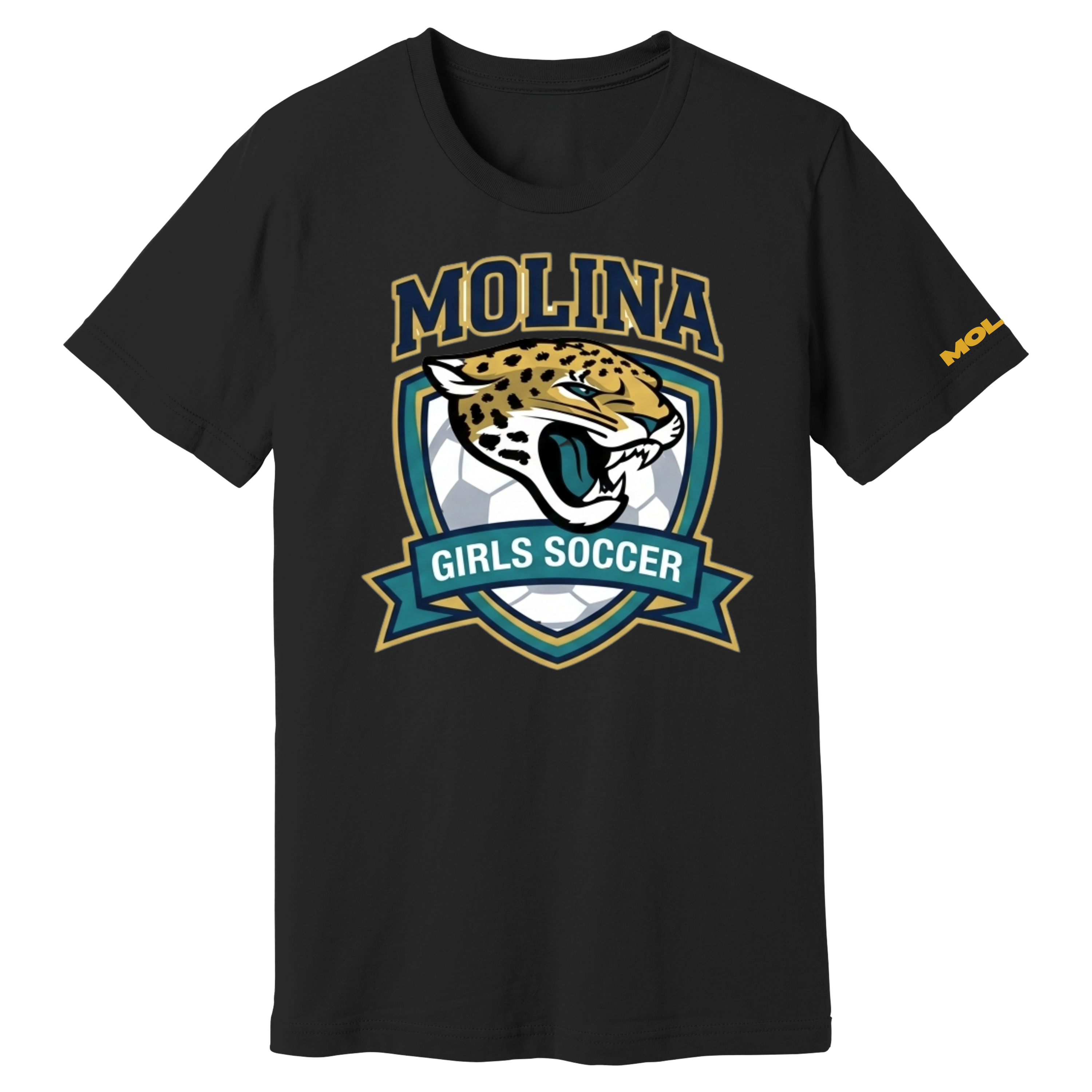 Dallas Molina Girls Soccer - Ballin’ Badge Tee