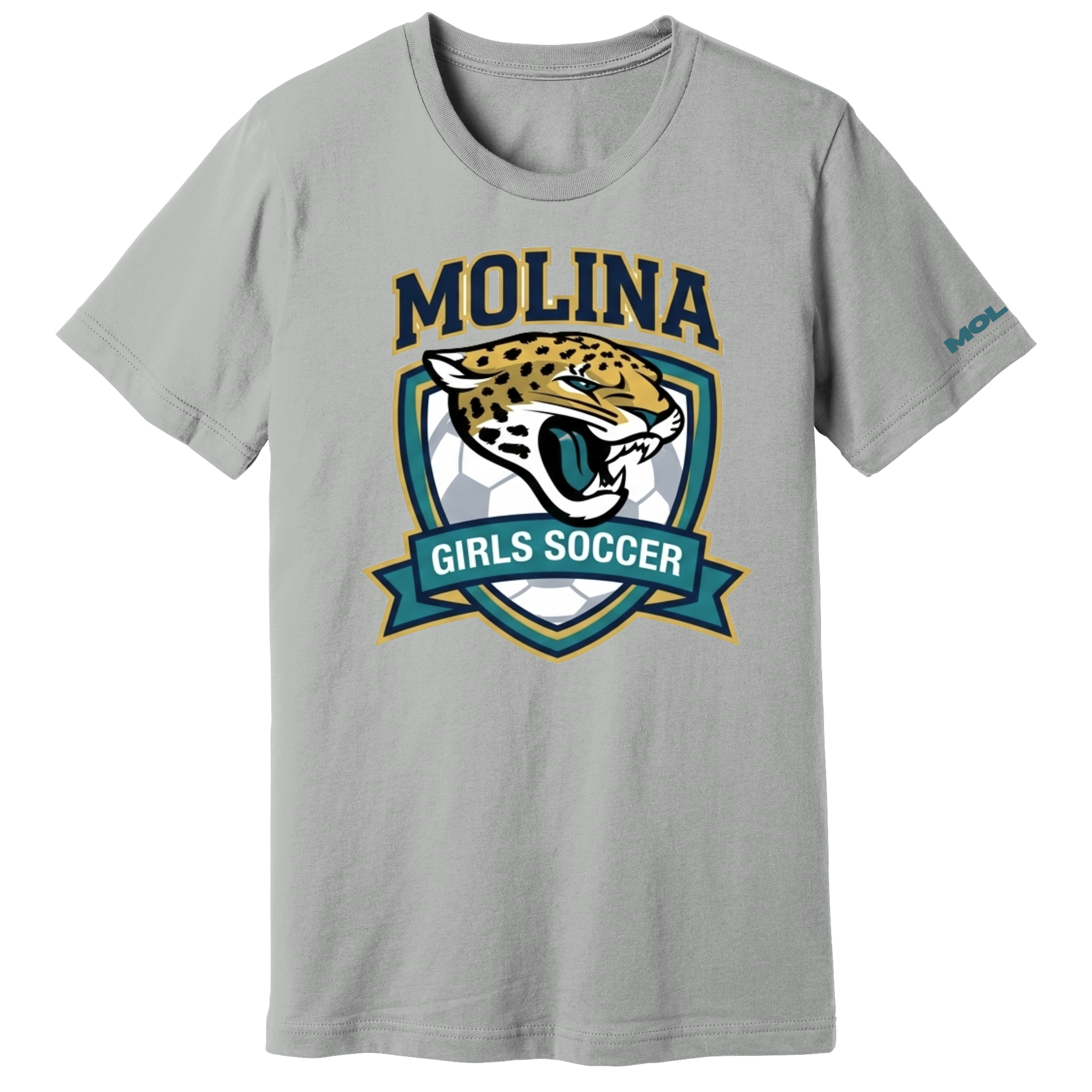 Dallas Molina Girls Soccer - Ballin’ Badge Tee